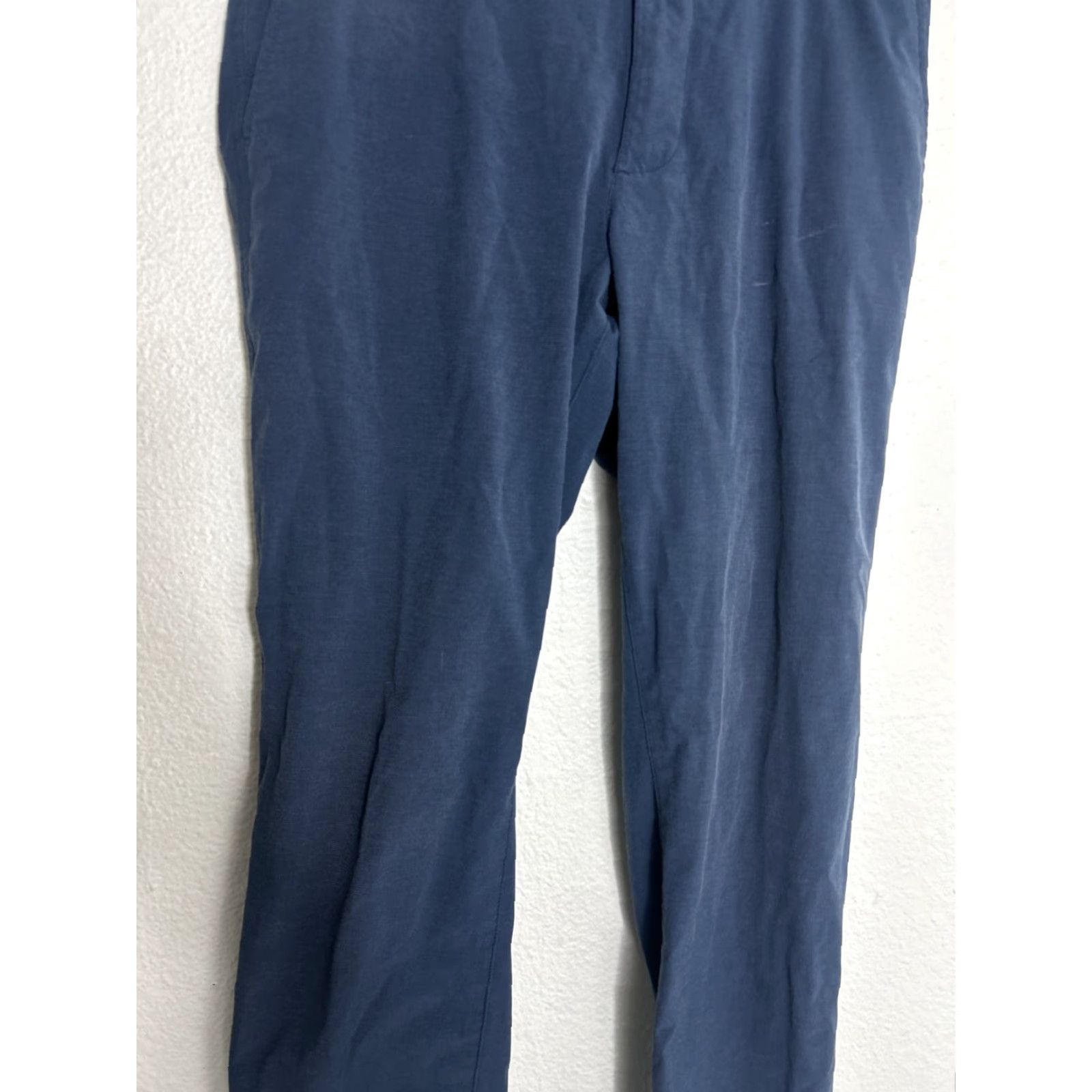 Gap GAP Hybrid Pant Indigo Slate Mens Size M 32x30 Pants Chino Blue Shirt, Men? Size US 31 - 3 Thumbnail