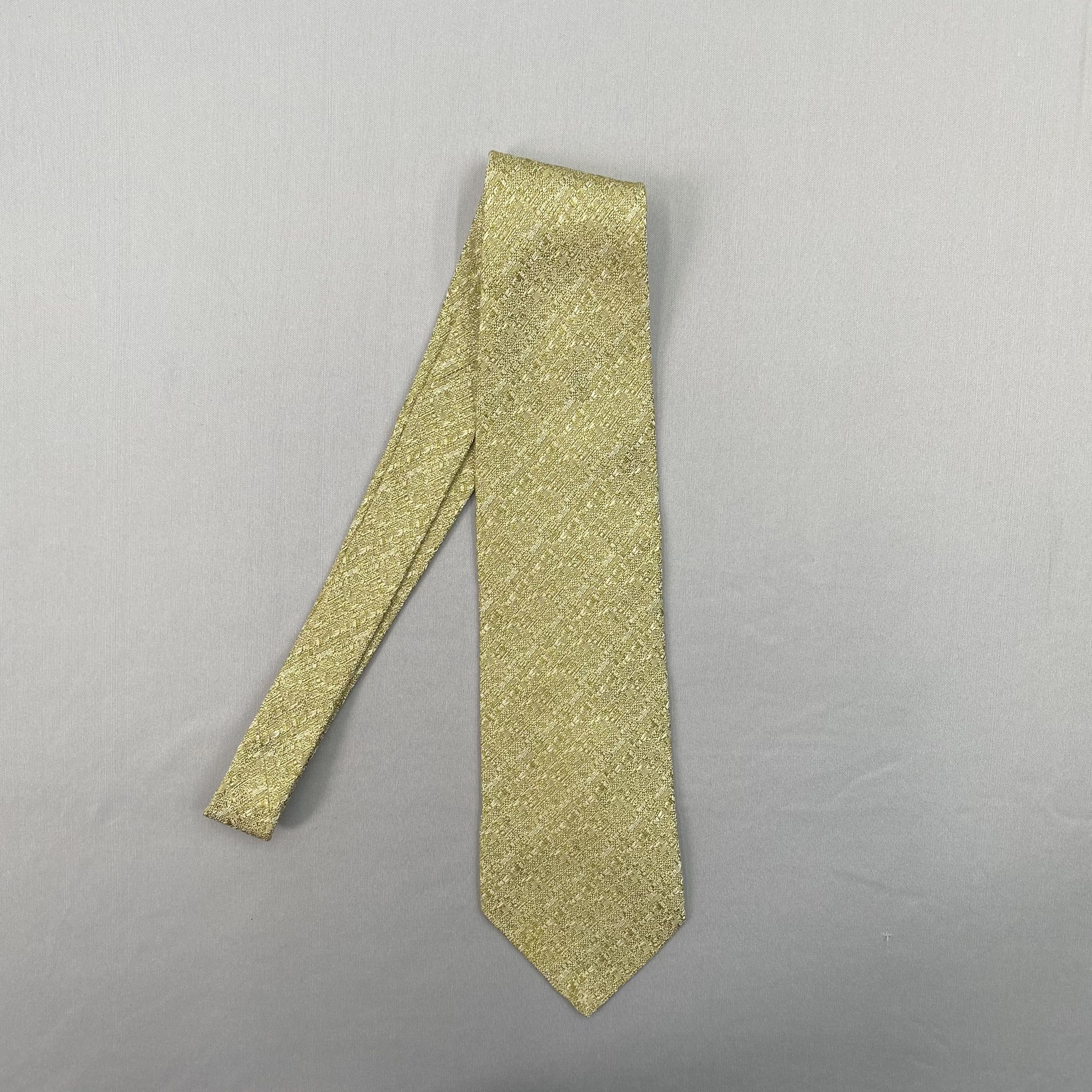 Ermenegildo Zegna Vintage Ermenegildo Zegna SILK Necktie Cravate Pure Silk Size ONE SIZE - 4 Thumbnail