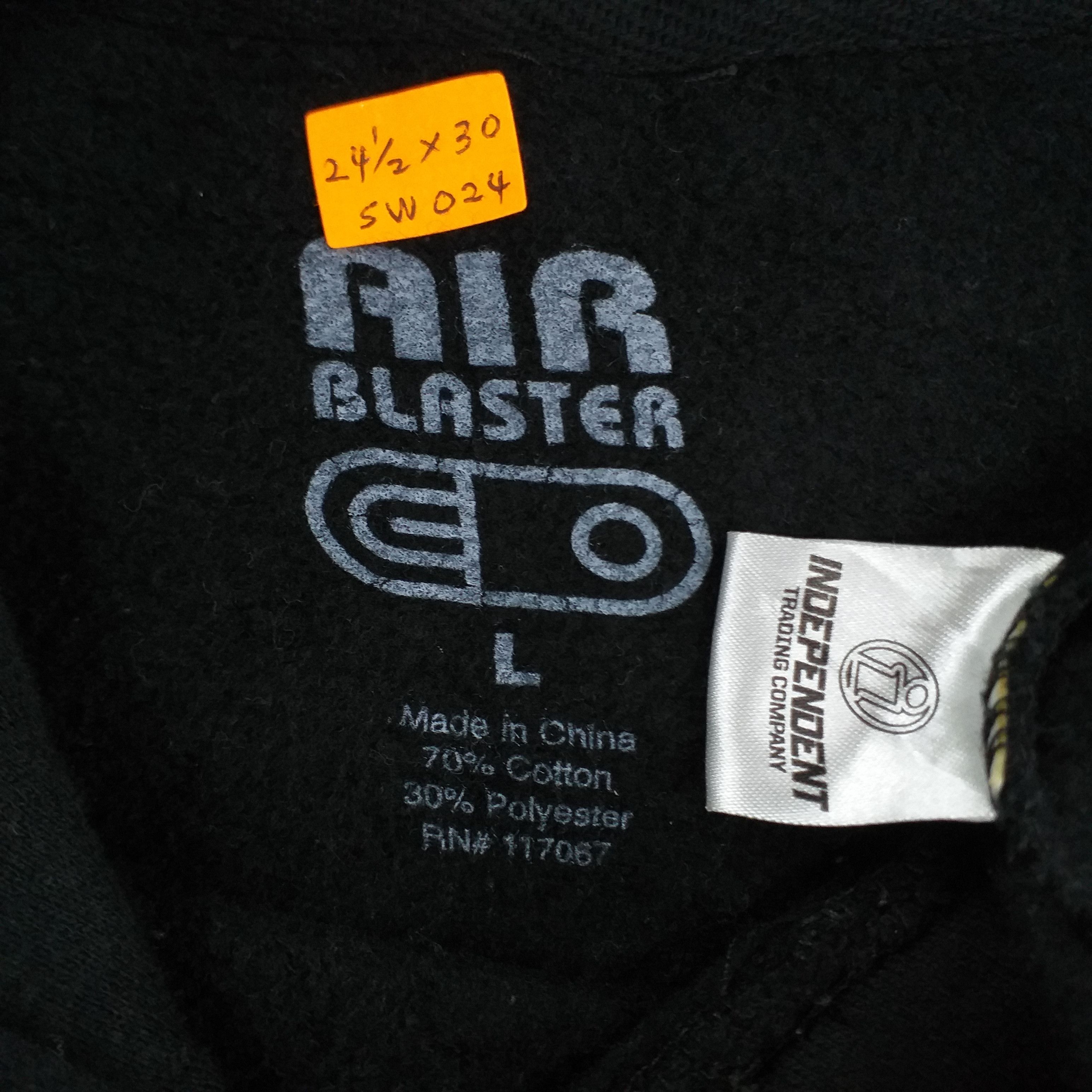 Airblaster Air Blaster Hoodie Large Big Logo -SW024 Size US L / EU 52-54 / 3 - 3 Thumbnail