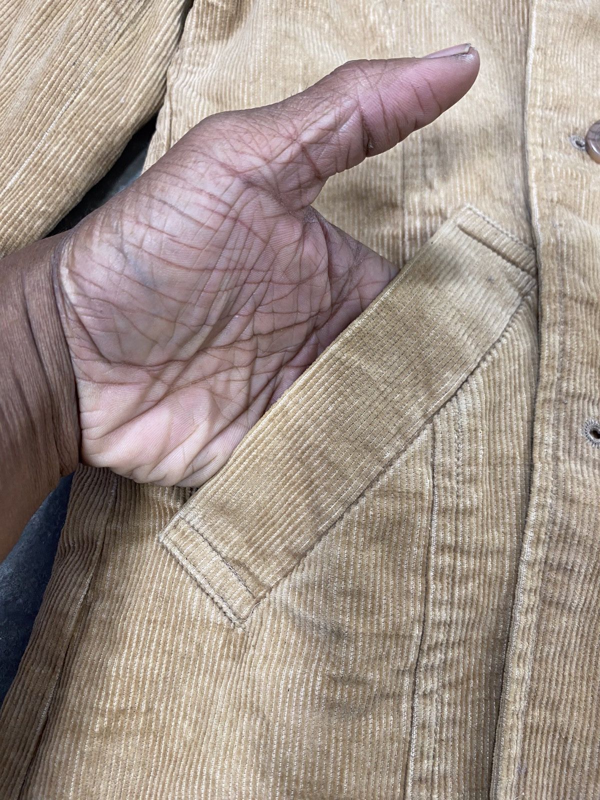 Oshkosh × Vintage A13 Oshkosh Classic Double Breasted Curduroy Jacket Size US M / EU 48-50 / 2 - 7 Thumbnail