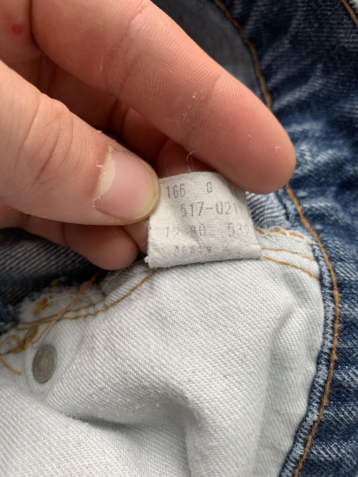 Levi's × Vintage Crazy Vintage 80s Levi’s 517 Bootcut Essential Size US 38 / EU 54 - 3 Thumbnail
