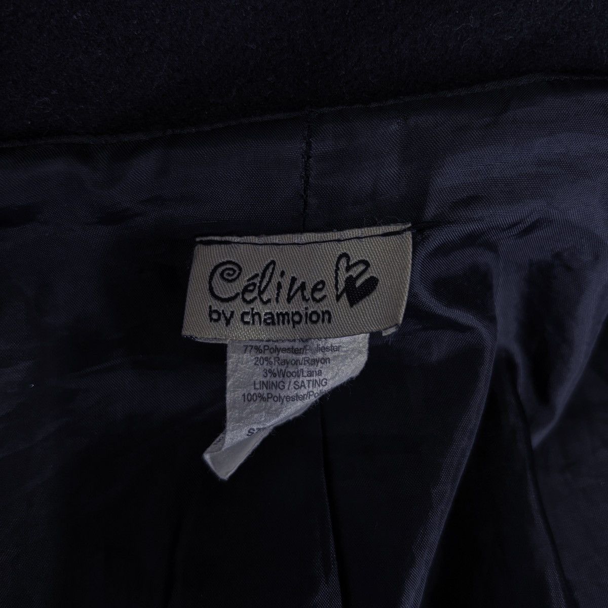 Celine Celine Vintage Black Coat Size S / US 4 / IT 40 - 5 Thumbnail
