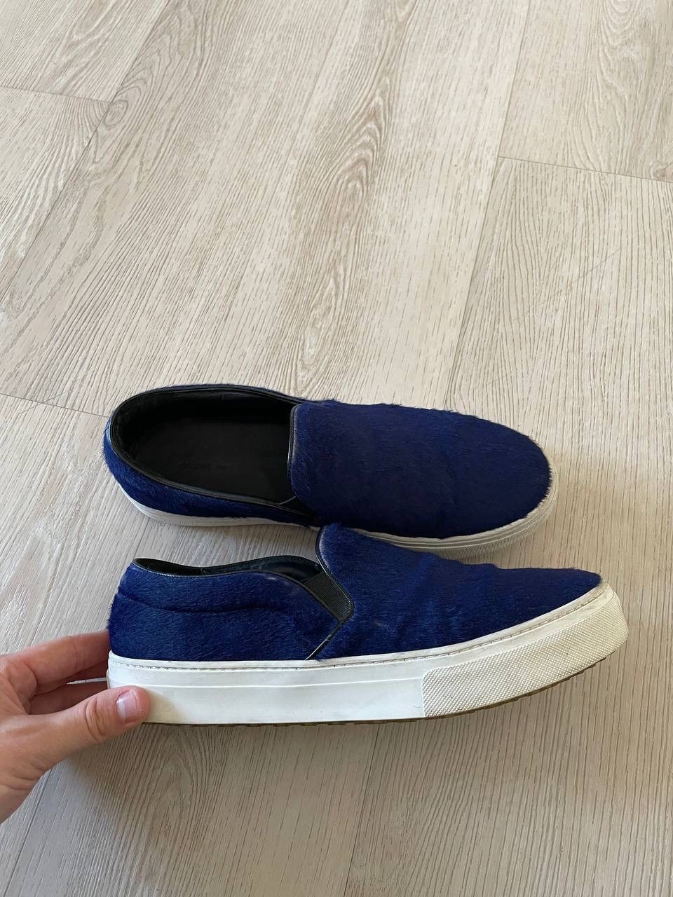 Celine Celine Paris Blue Pony Shoes Size US 8 / EU 41 - 1 Thumbnail