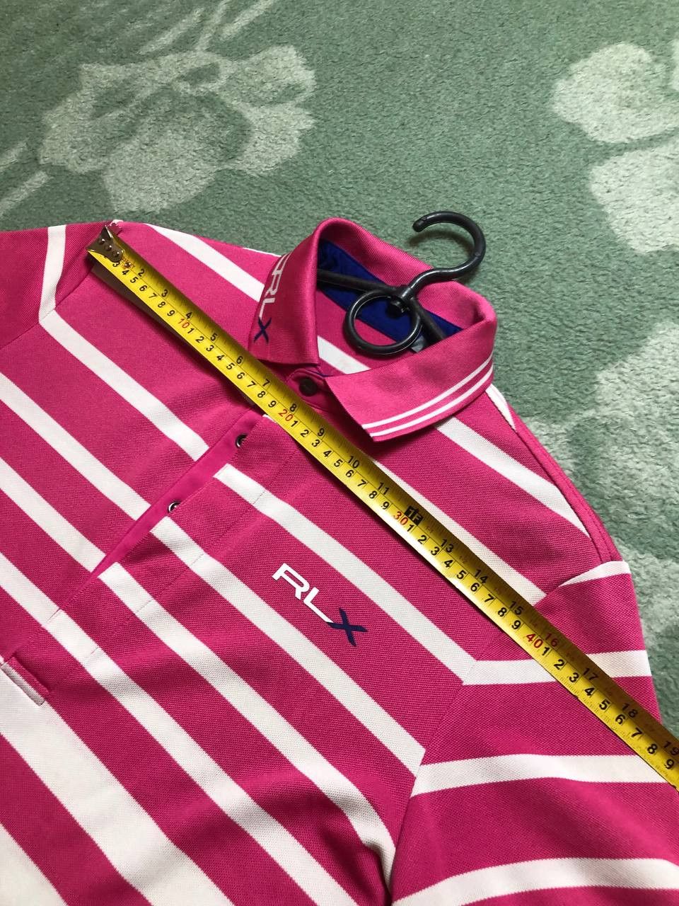 Polo Ralph Lauren Vintage Polo RLX Ralph Lauren Polo Pink Print Striped Size US M / EU 48-50 / 2 - 10 Thumbnail