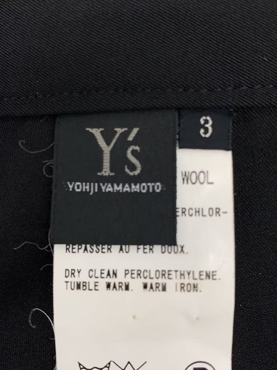 Yohji Yamamoto yohji yamaoto Y's Black/Plain//Wool Bottoms Size US 28 / EU 44 - 4 Thumbnail