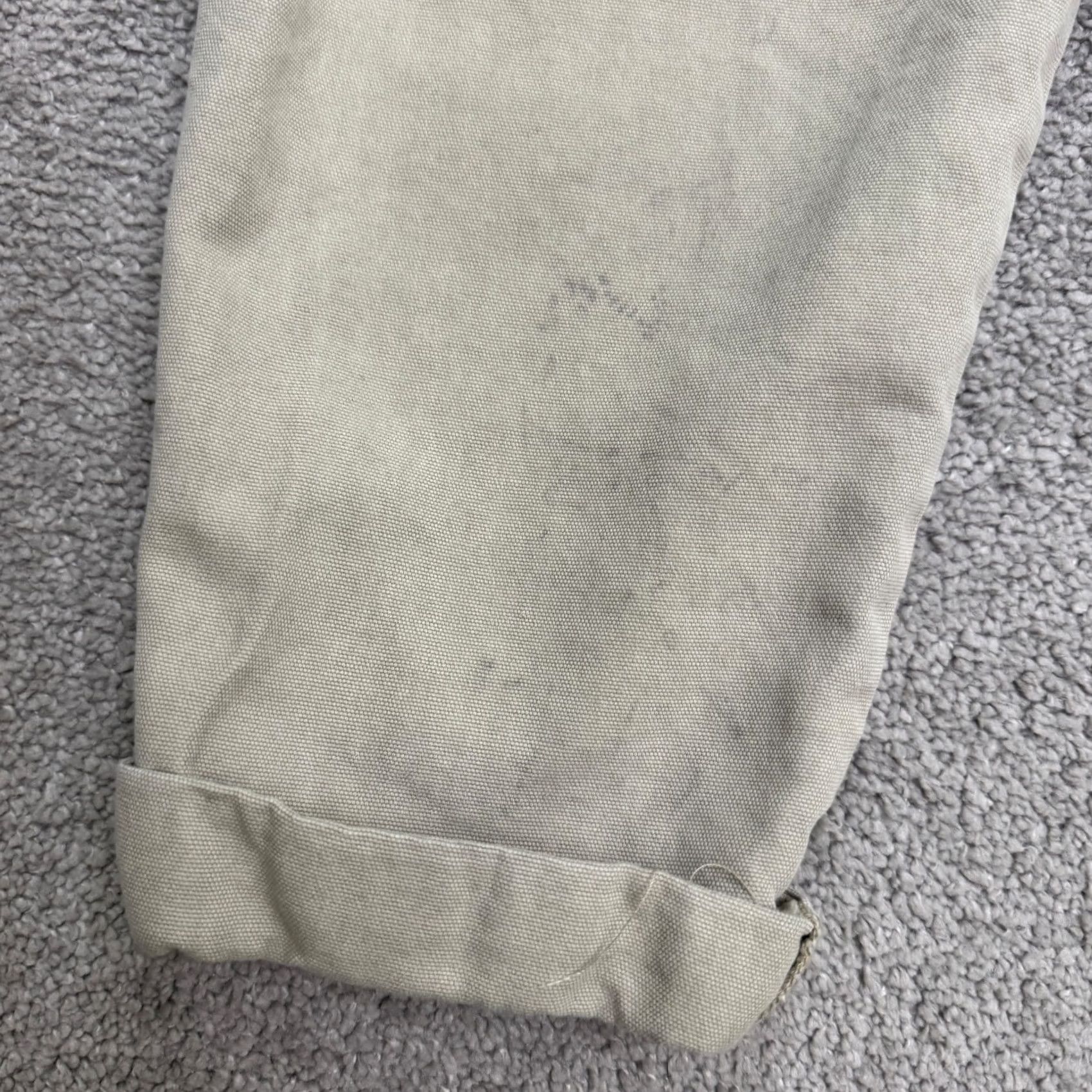 Free People Free People Womens XS Gray Paperbag Pants Tapered Leg Button Fly Classic Trouser Casual Travel Size 26" / US 2 / IT 38 - 7 Thumbnail