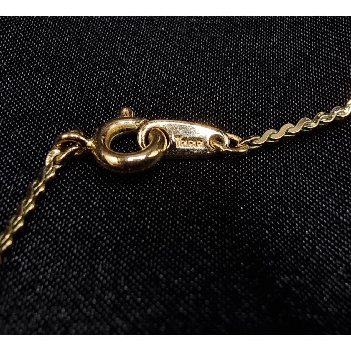 Vintage Vintage 1990's Gold-Plated Necklace With Triple Leaf Pendant Size ONE SIZE - 4 Thumbnail