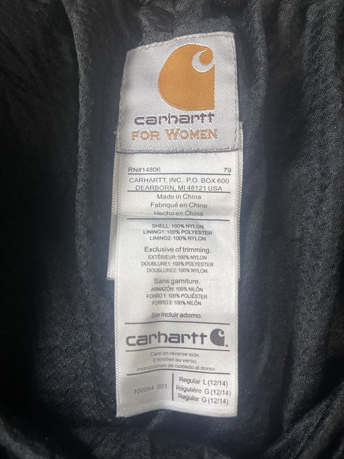 Carhartt Carhartt Track Pant Nylon Streetwear Size US 34 / EU 50 - 14 Thumbnail