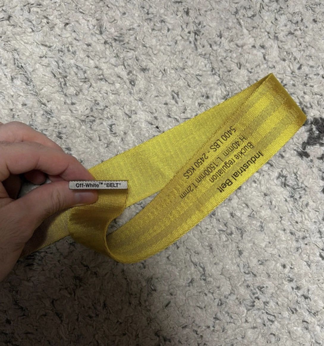 Off-White Off White Industrial Belt 2.0 Size ONE SIZE - 9 Thumbnail