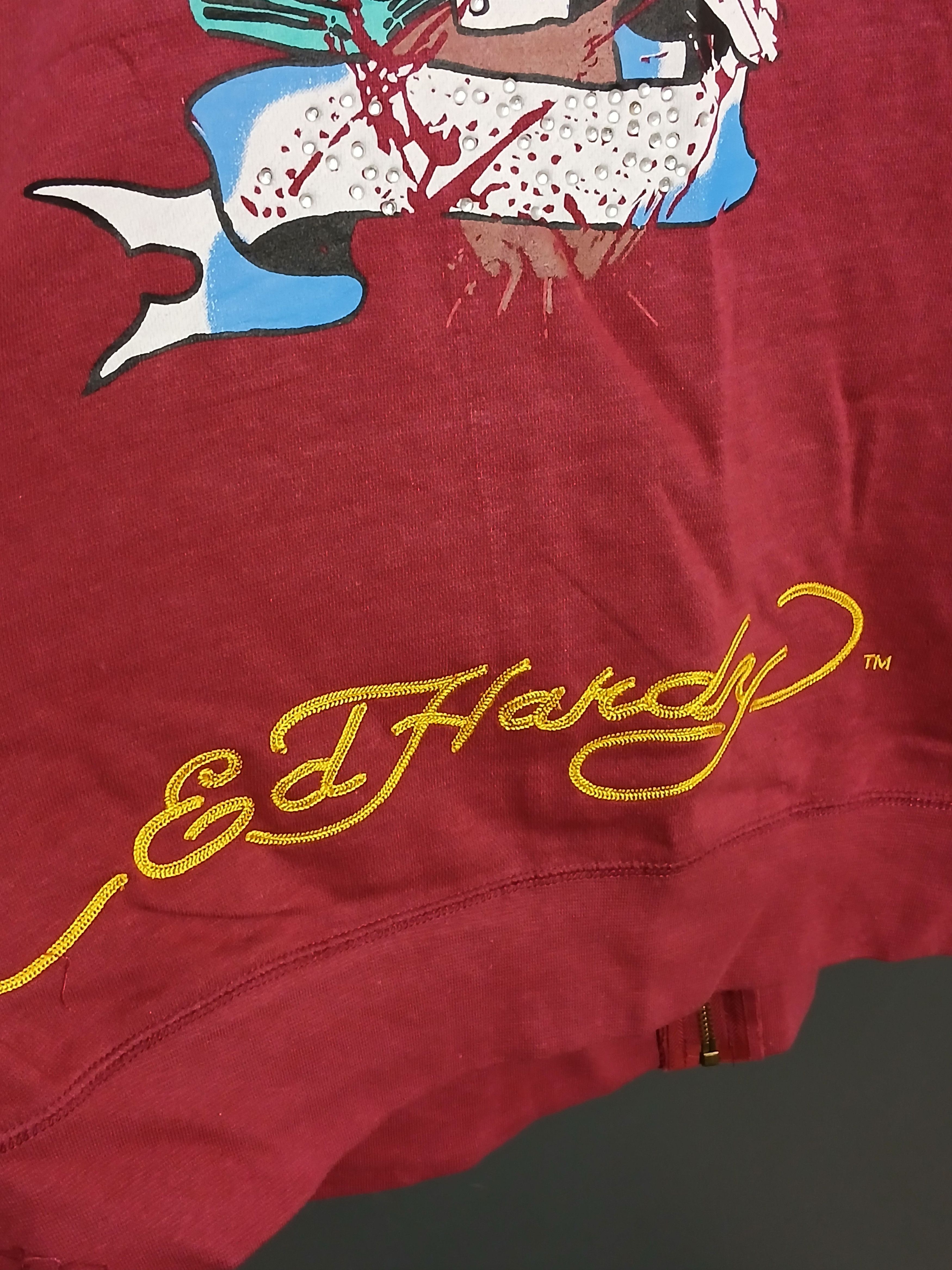 Christian Audigier × Ed Hardy New Ed Hardy Hoodie Size US XXL / EU 58 / 5 - 7 Thumbnail