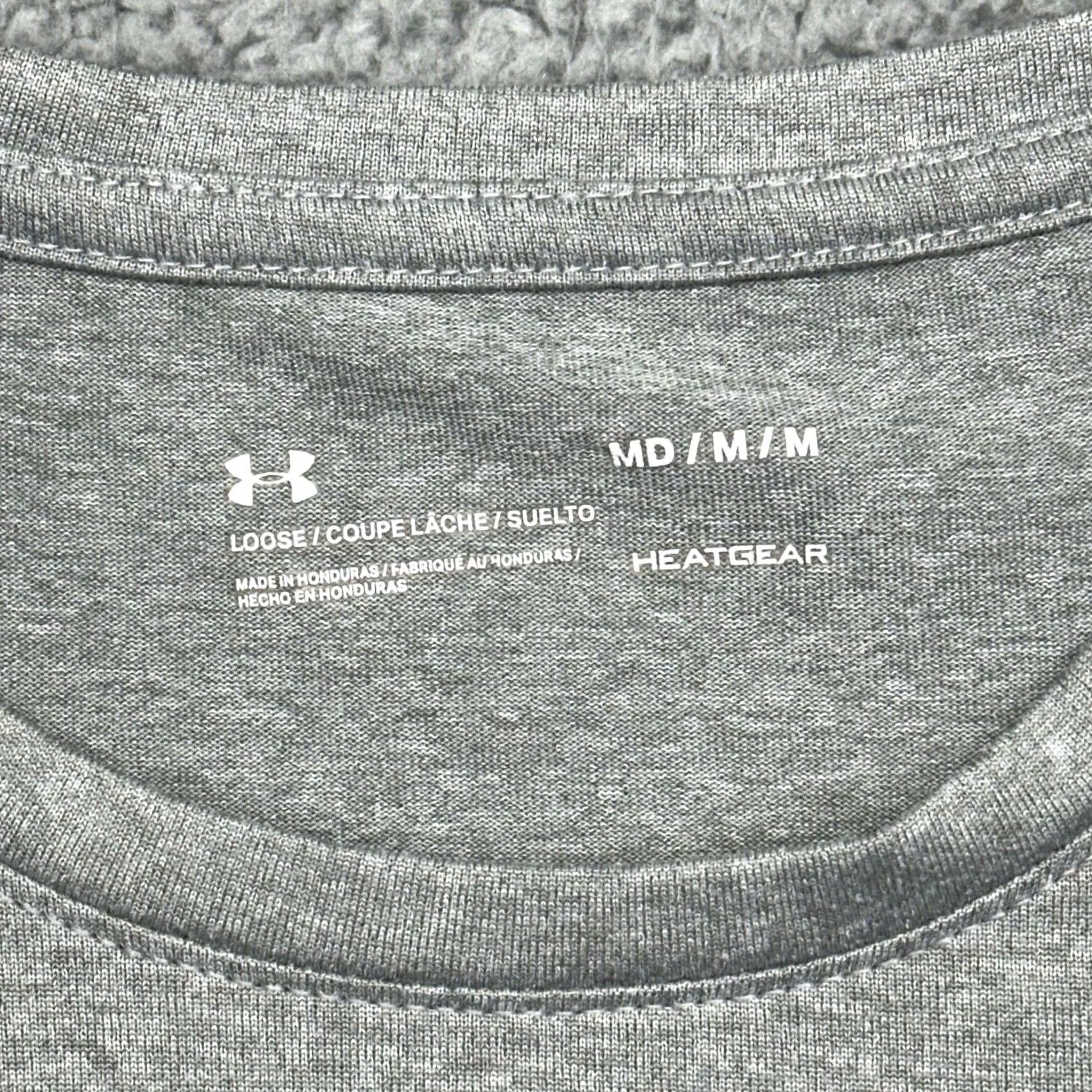 Under Armour Under Armour Men's Gray HeatGear Short Sleeve T-Shirt Cardinals #17 Loose Size M Size US M / EU 48-50 / 2 - 8 Thumbnail