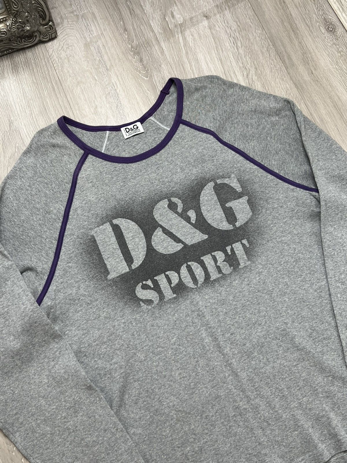 Dolce & Gabbana Dolce&Gabbana Sport Vintage Longsleeve Size US L / EU 52-54 / 3 - 2 Thumbnail
