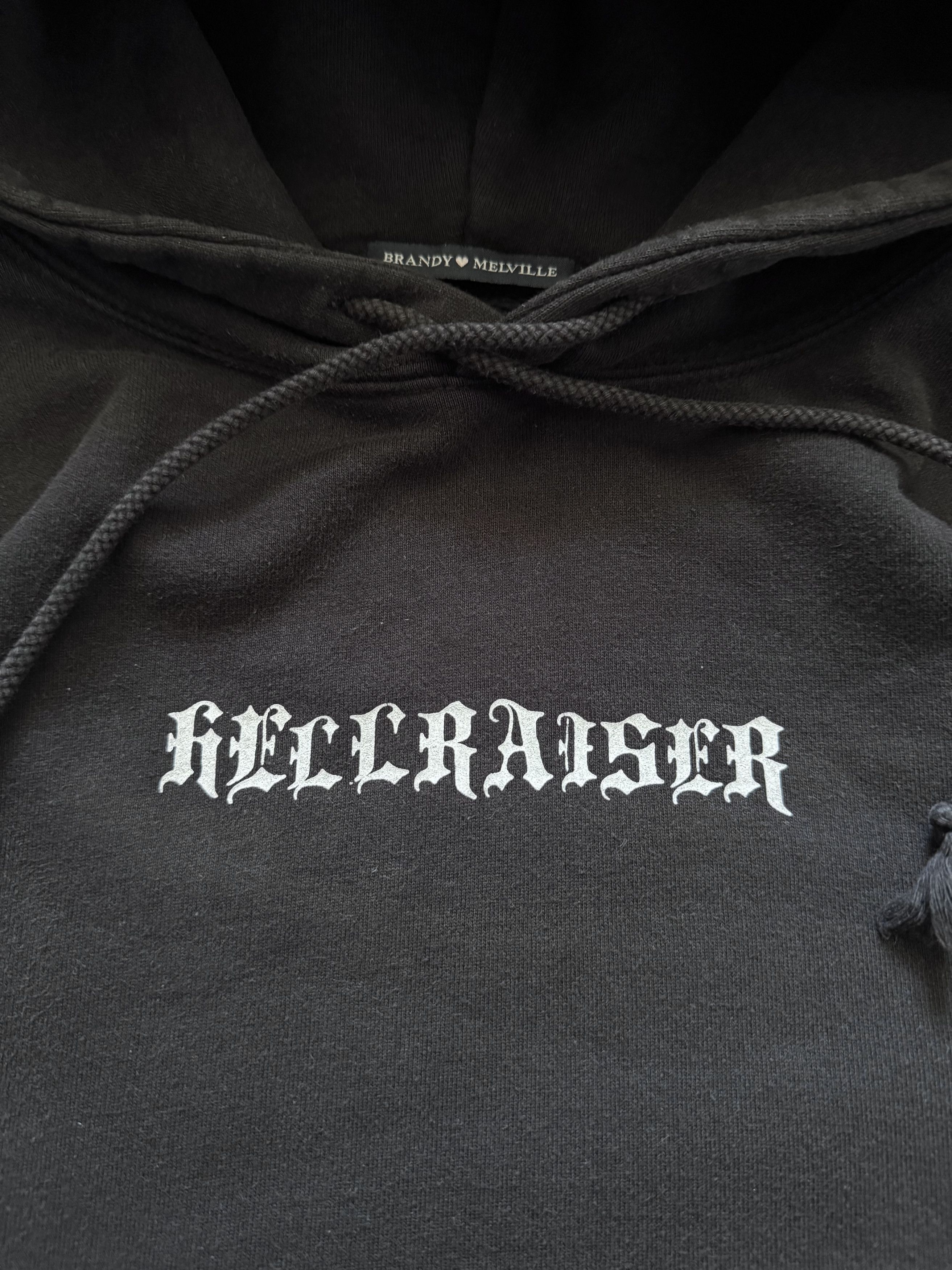 Other Vintage Oversized Hoodie Brandy Melville Hellraiser Y2K Size US XL / EU 56 / 4 - 6 Thumbnail