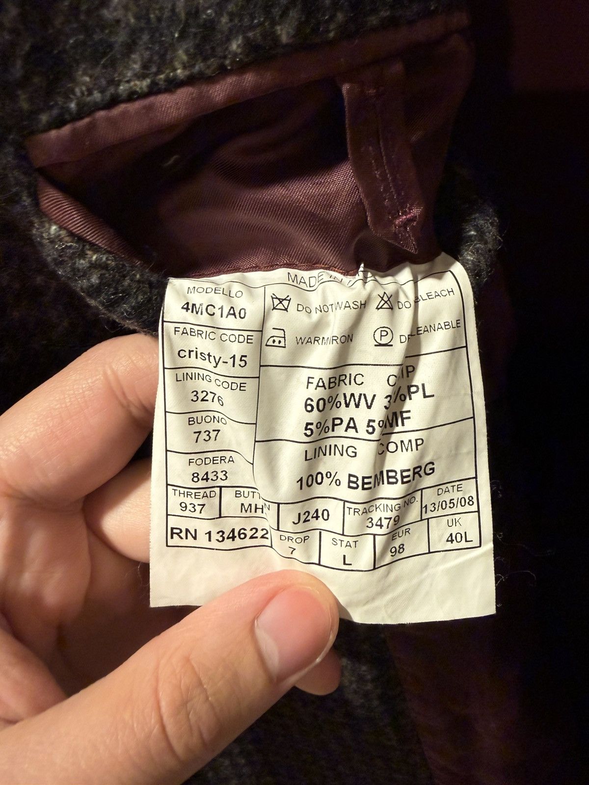 Suitsupply Suitsupply Brown Houndstooth Overcoat Size US M / EU 48-50 / 2 - 4 Thumbnail
