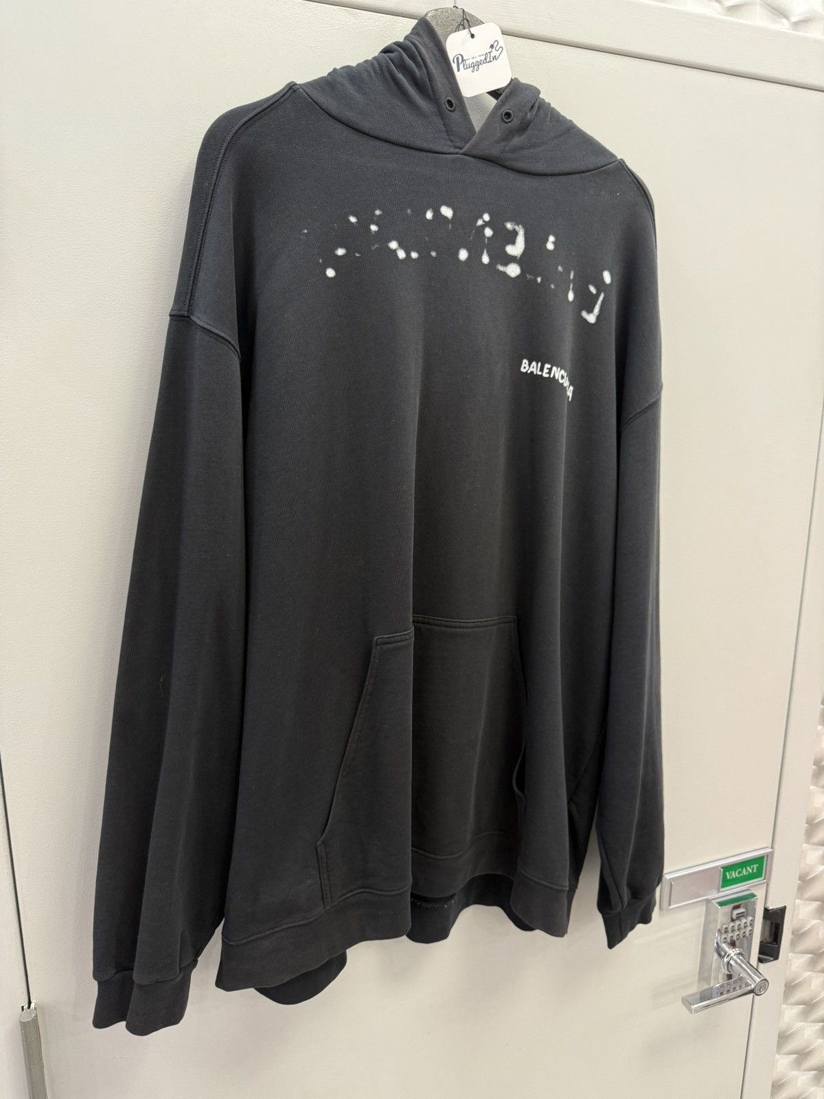 Balenciaga Balenciaga Logo Hoodie Size US XL / EU 56 / 4 - 2 Thumbnail