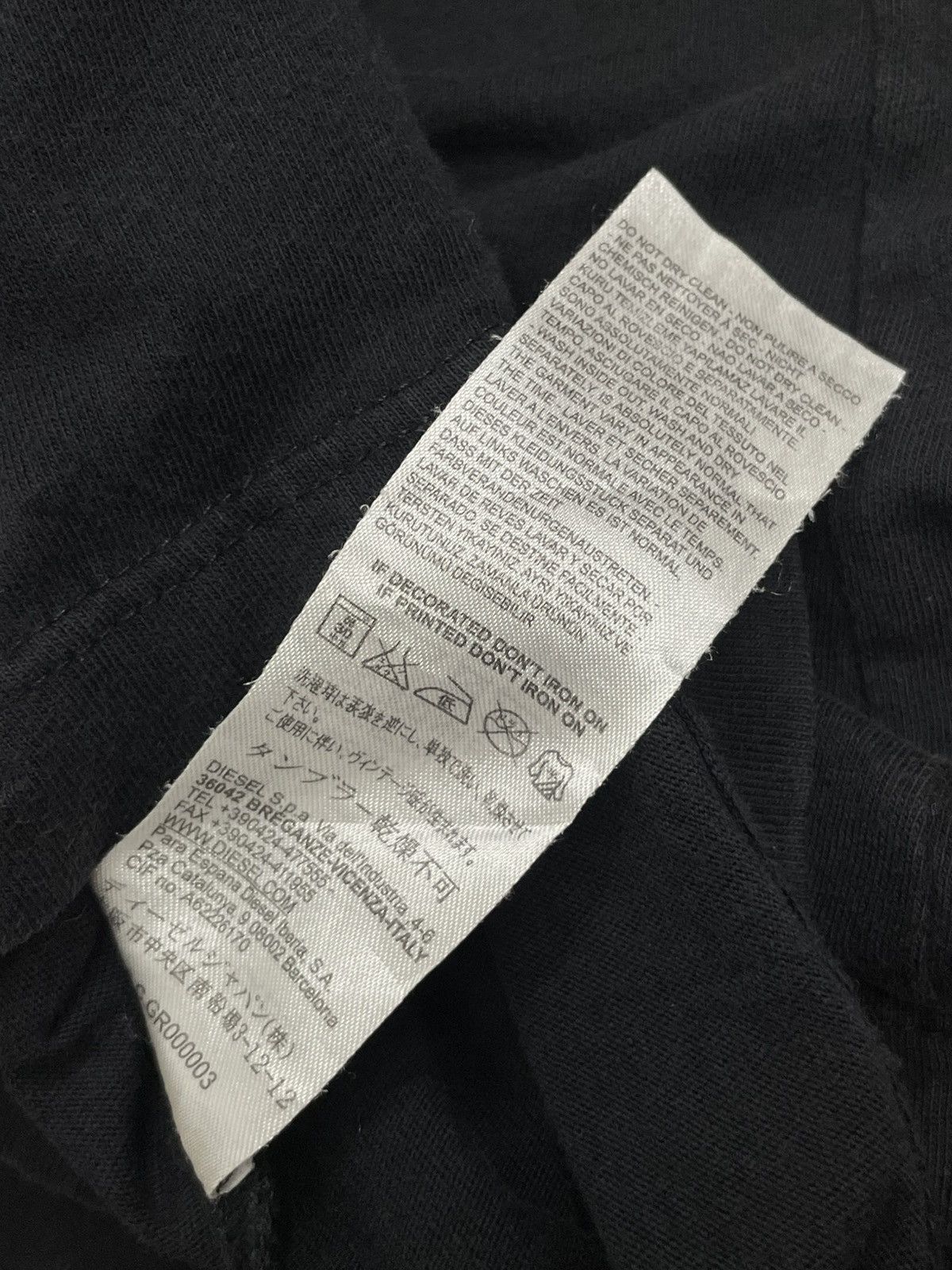 Designer Diesel Warning Man Of Successful Living Potrait Size US S / EU 44-46 / 1 - 15 Thumbnail