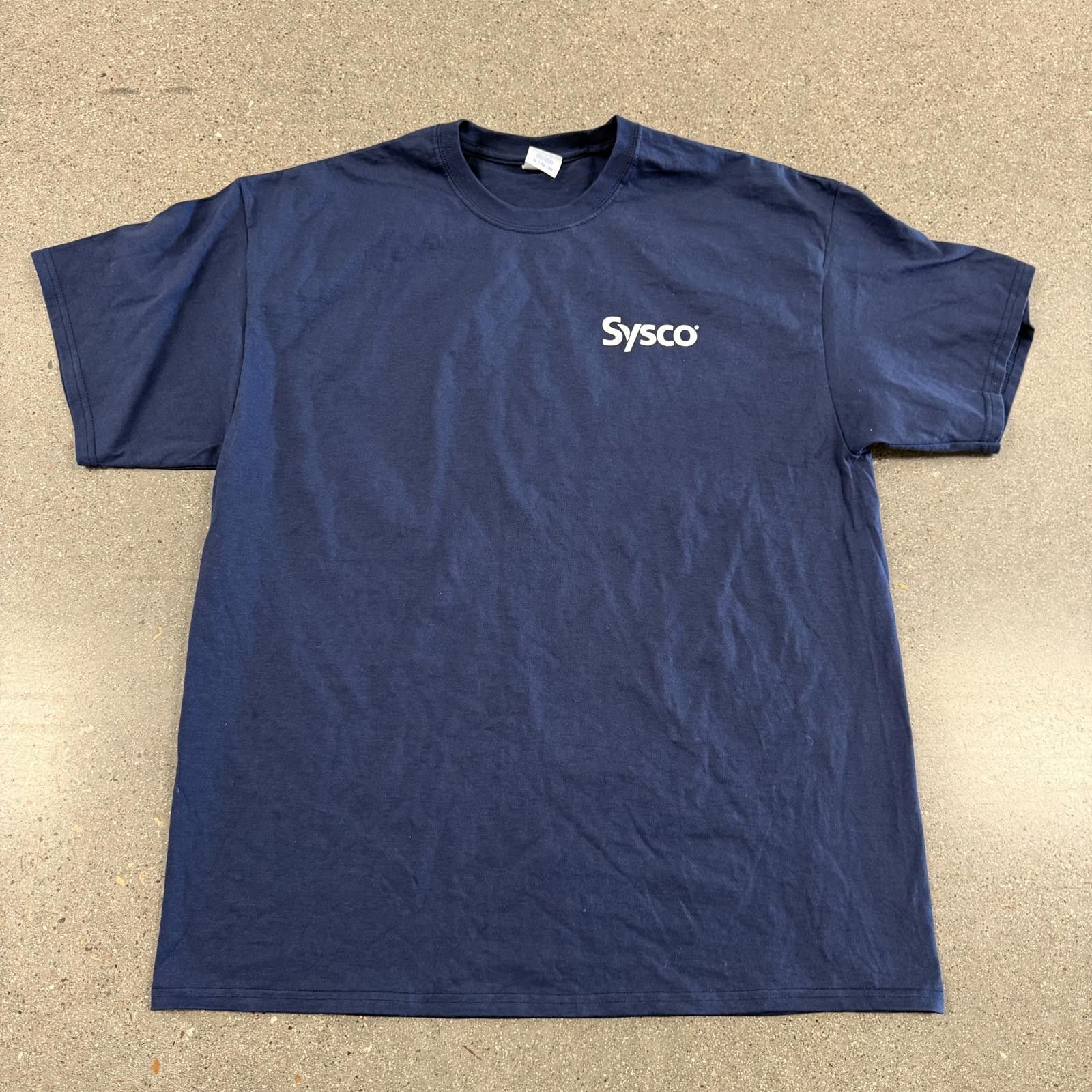 Designer Vtg Sysco Food Corp T-shirt Port & Company XL Size US XL / EU 56 / 4 - 1 Thumbnail