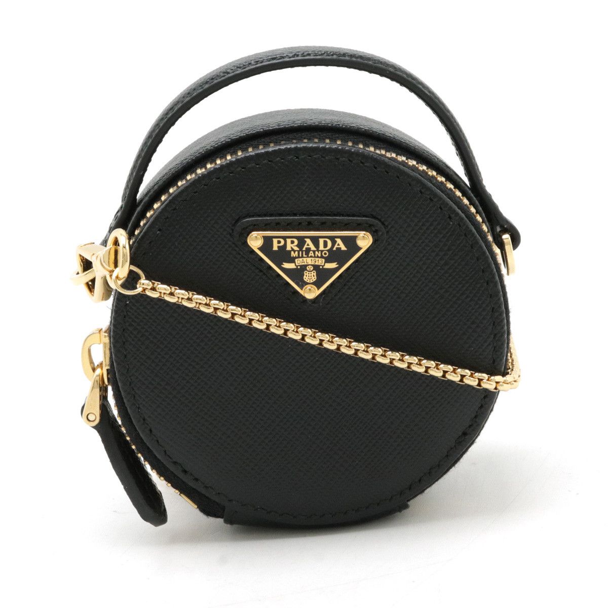 Prada Prada Prada Saffiano Leather Mini Pouch Shoulder Bag 1NR023 Leather Shoulder Bag 1NR023 in Pristine Condition Size ONE SIZE - 1 Thumbnail
