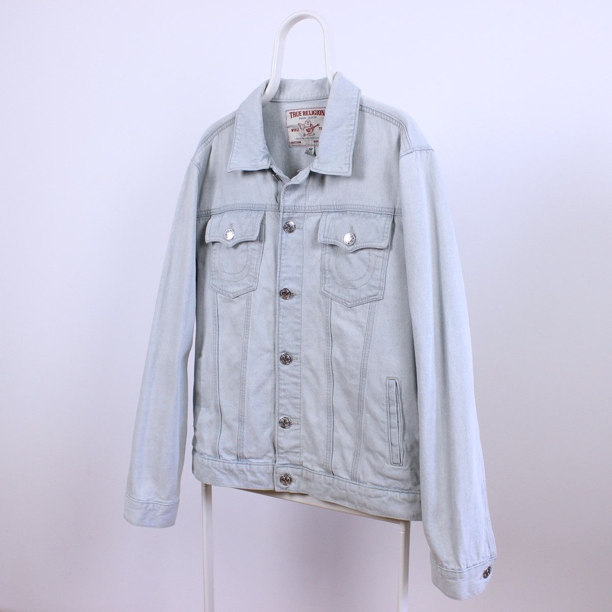 True Religion Vintage True Religion Denim Jacket Size US XL / EU 56 / 4 - 2 Thumbnail