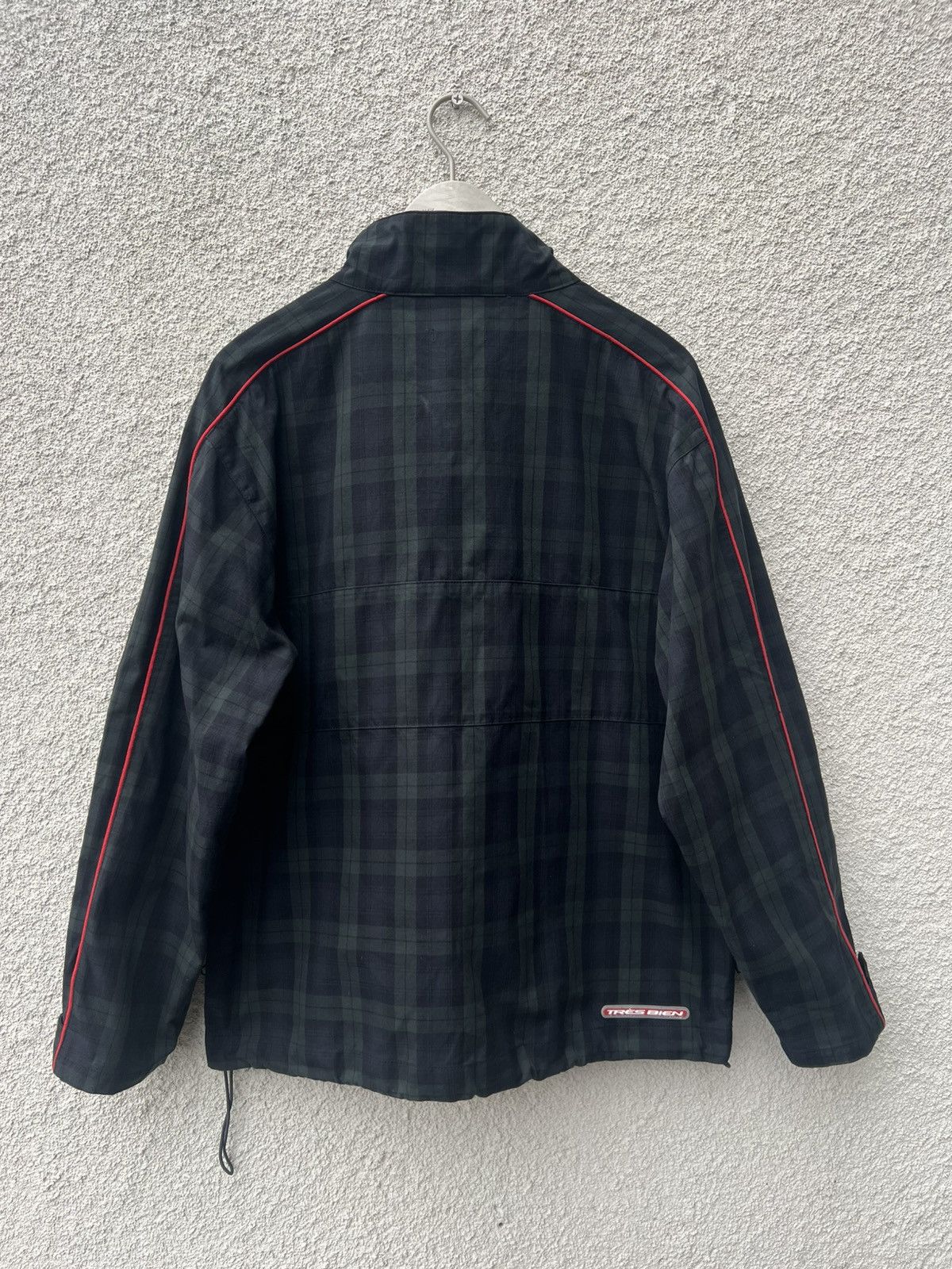 Tres Bien Très Bien Black Watch Tartan Popover Jacket Nylon 48 Size US M / EU 48-50 / 2 - 2 Thumbnail