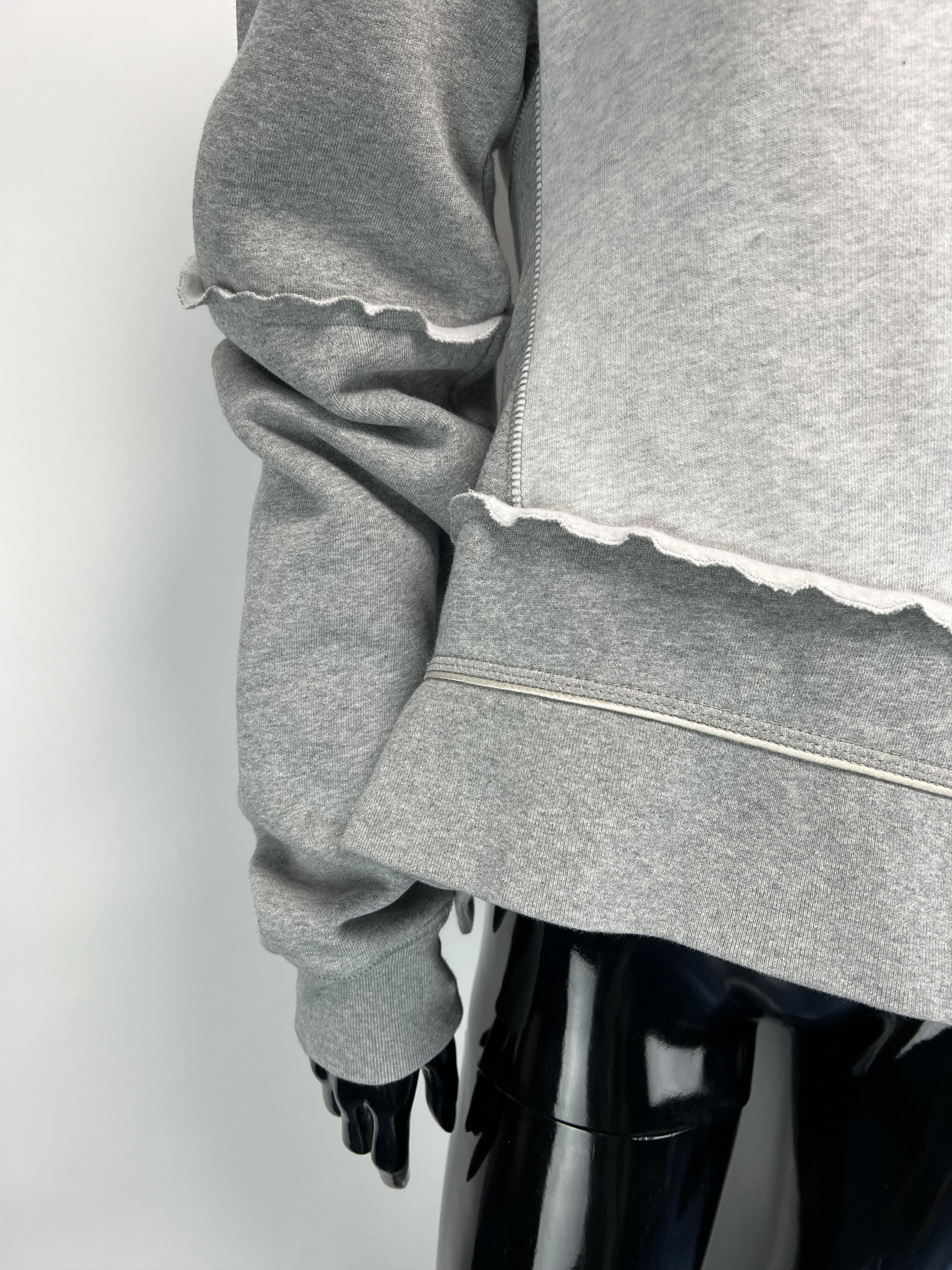 Burberry Burberry Women’s Gray Patchwork Off The Shoulder Jumper Size M / US 6-8 / IT 42-44 - 11 Thumbnail