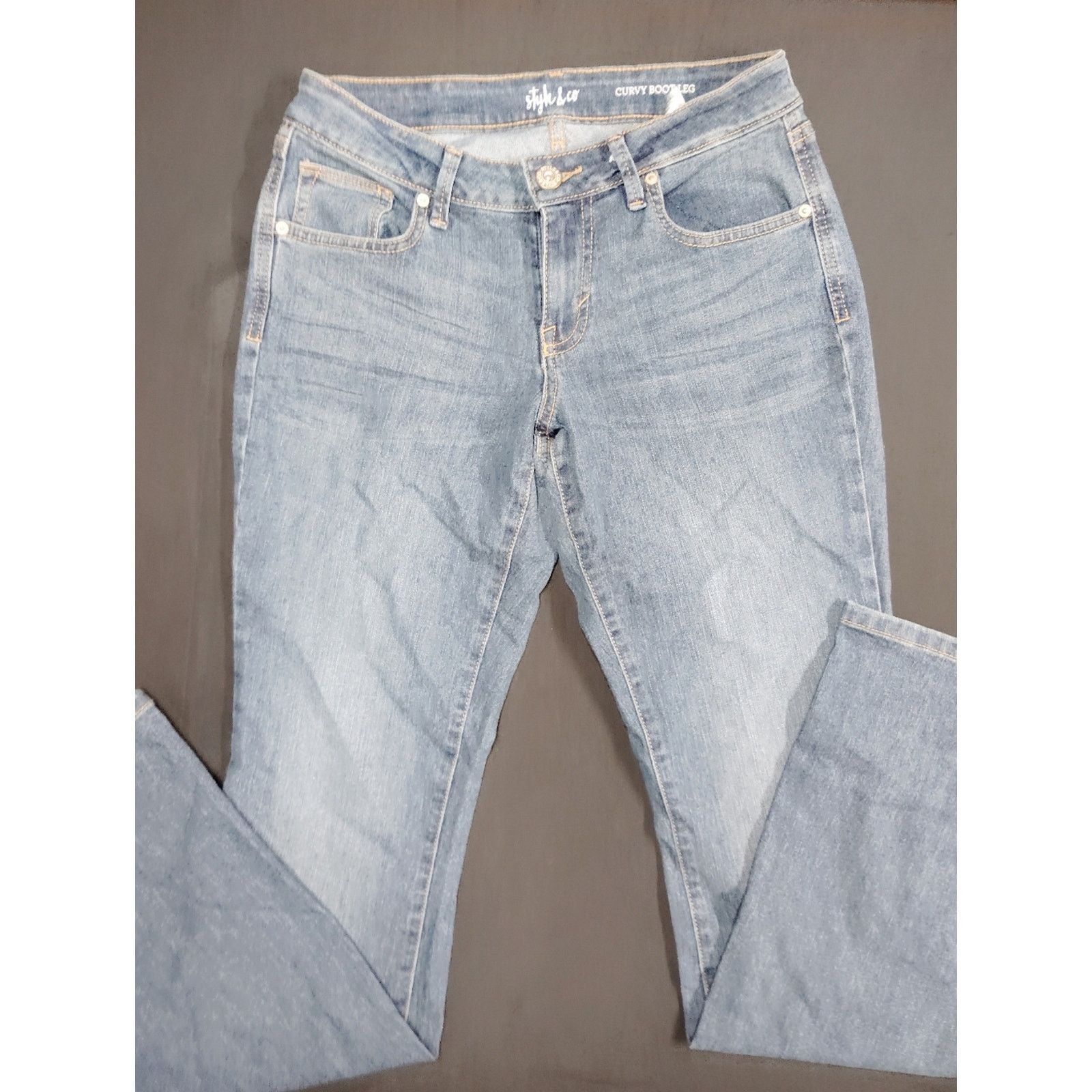 Style & Co Style & Co. Women's Light Blue Bootcut Long Tall Jeans Size 26" / US 2 / IT 38 - 1 Thumbnail