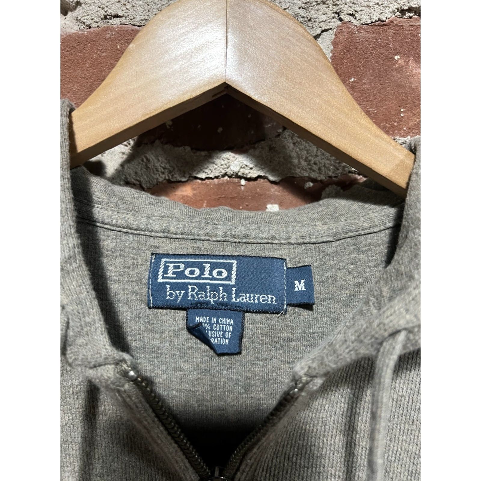 Polo Ralph Lauren Polo Ralph Lauren Mens Gray Hooded Full Zip Sweater M Size US M / EU 48-50 / 2 - 3 Thumbnail