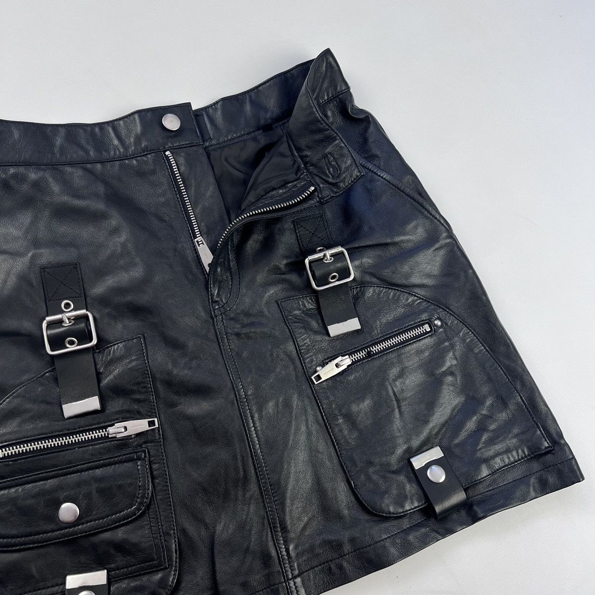 Leather × The Kooples The Kooples Learher mini skirt Size 26" / US 2 / IT 38 - 5 Thumbnail