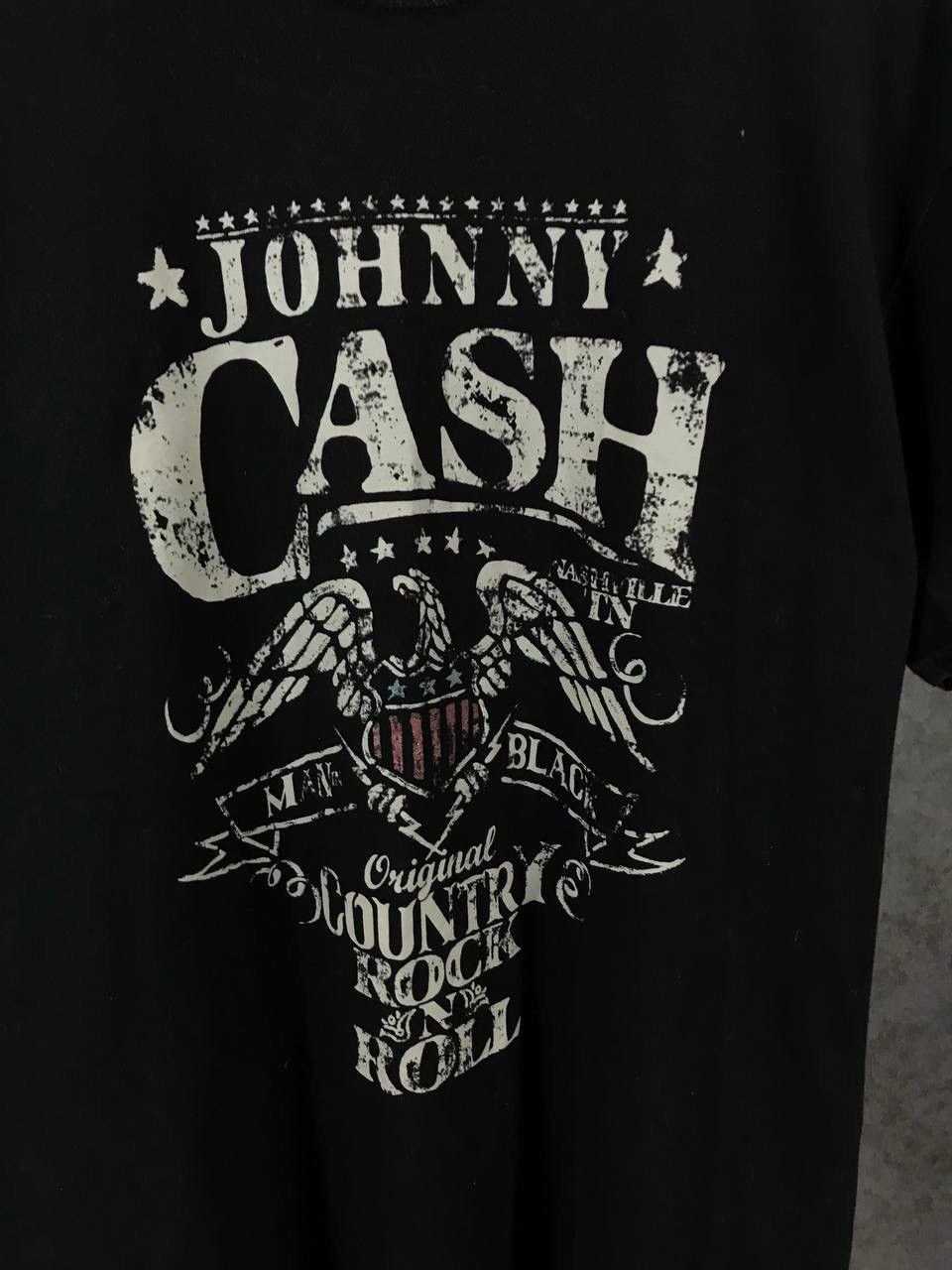 Band Tees Johnny Cash rock band tee Size US XL / EU 56 / 4 - 3 Thumbnail
