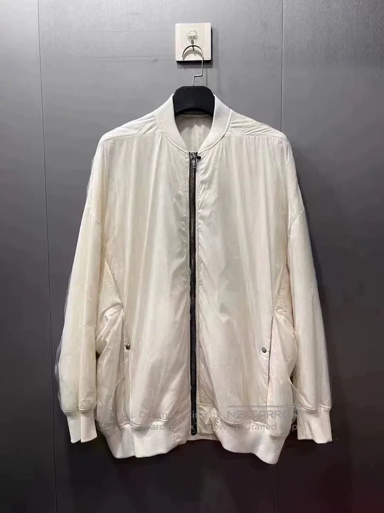 Rick Owens Rick Owens Organza Baseball Jacket Size US M / EU 48-50 / 2 - 1 Thumbnail
