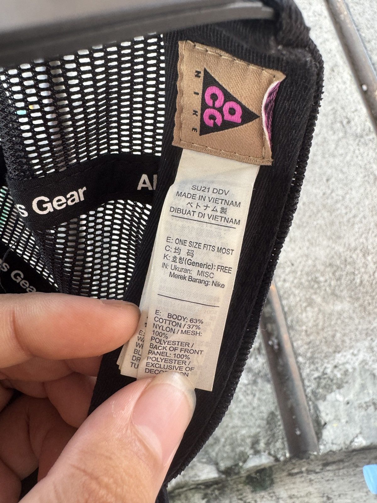 Nike ACG Vintage Nike ACG 00’s Baseball Cap Size ONE SIZE - 7 Thumbnail
