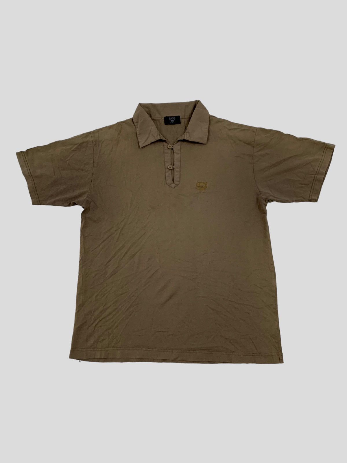 Japanese Brand × MCM MCM O.T.C POLO TEE Size US L / EU 52-54 / 3 - 1 Thumbnail