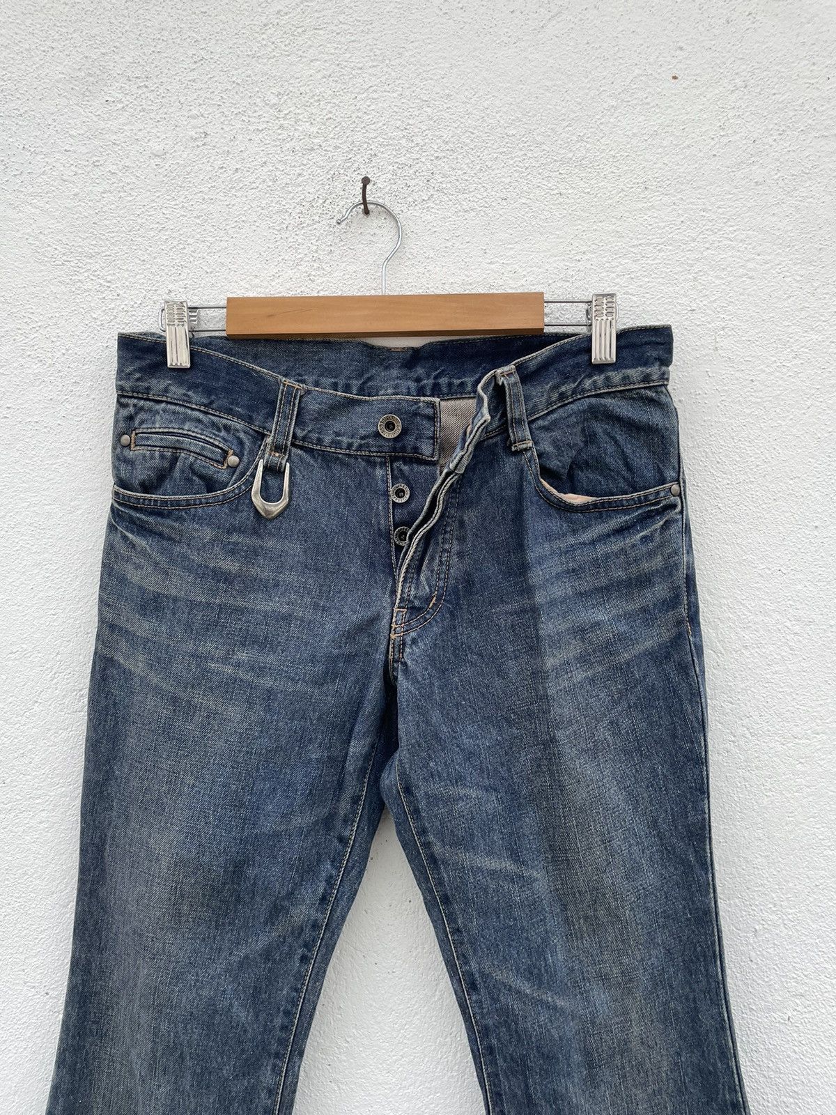 5351 POUR LES HOMMES 5351 Pour Les Hommes Flared Jeans Made In Japan Size US 30 / EU 46 - 2 Thumbnail