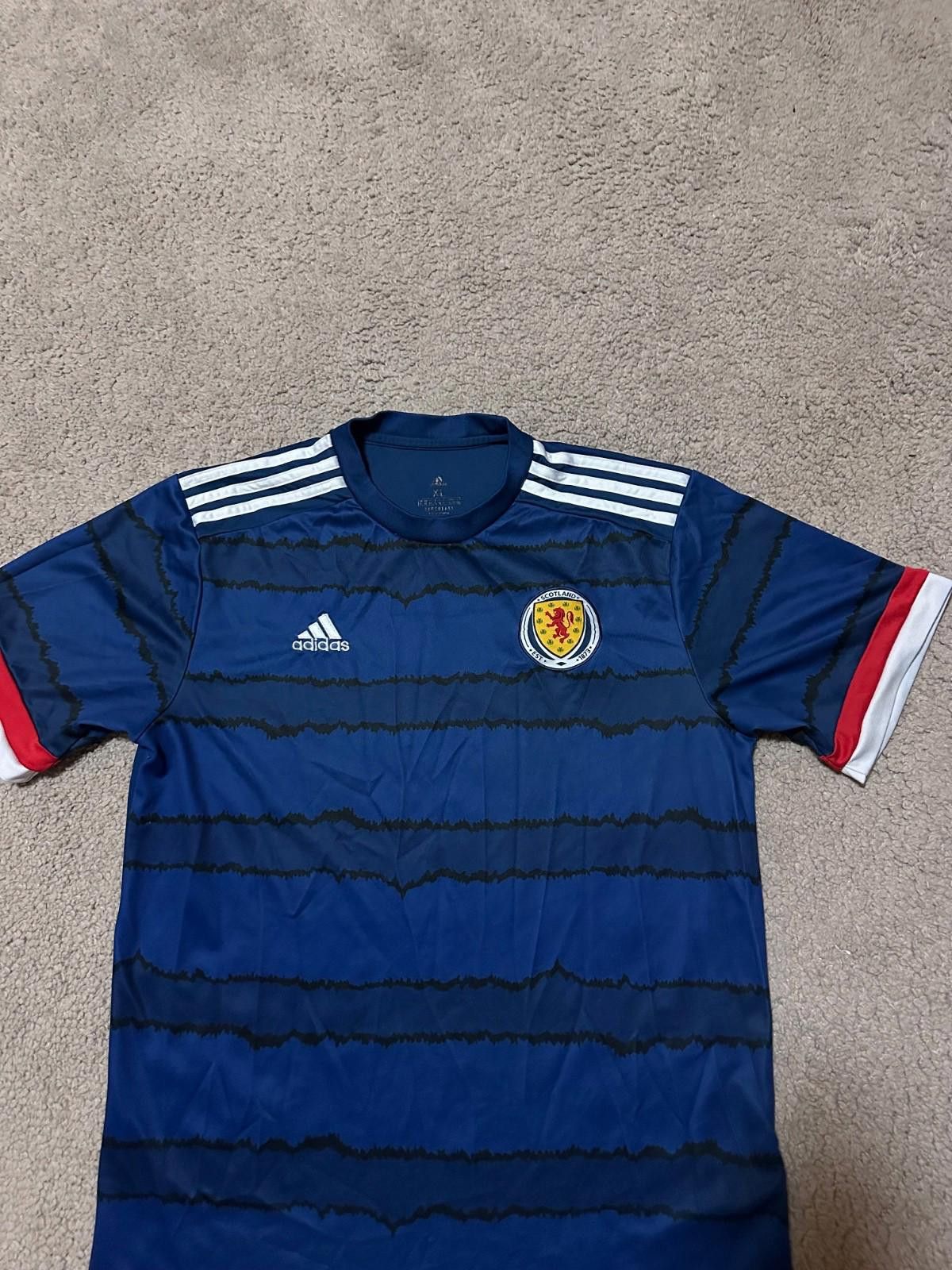 Adidas Scotland 2019/20 Home Football Shirt Soccer Jersey Adidas XL Size US XL / EU 56 / 4 - 3 Thumbnail