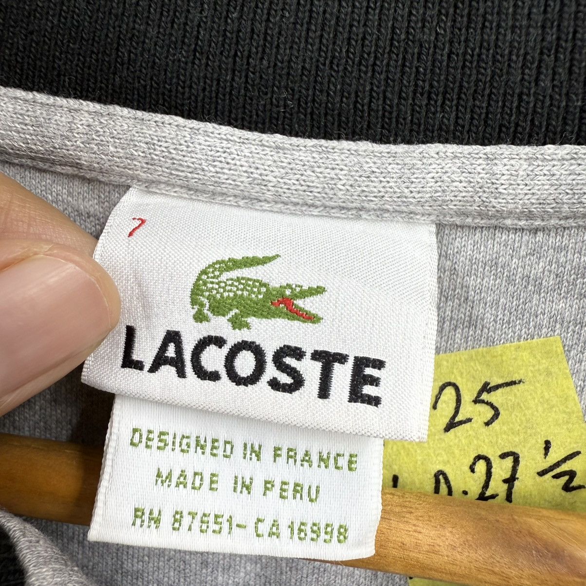 Lacoste Vintage Lacoste Pull over Size US XL / EU 56 / 4 - 4 Thumbnail