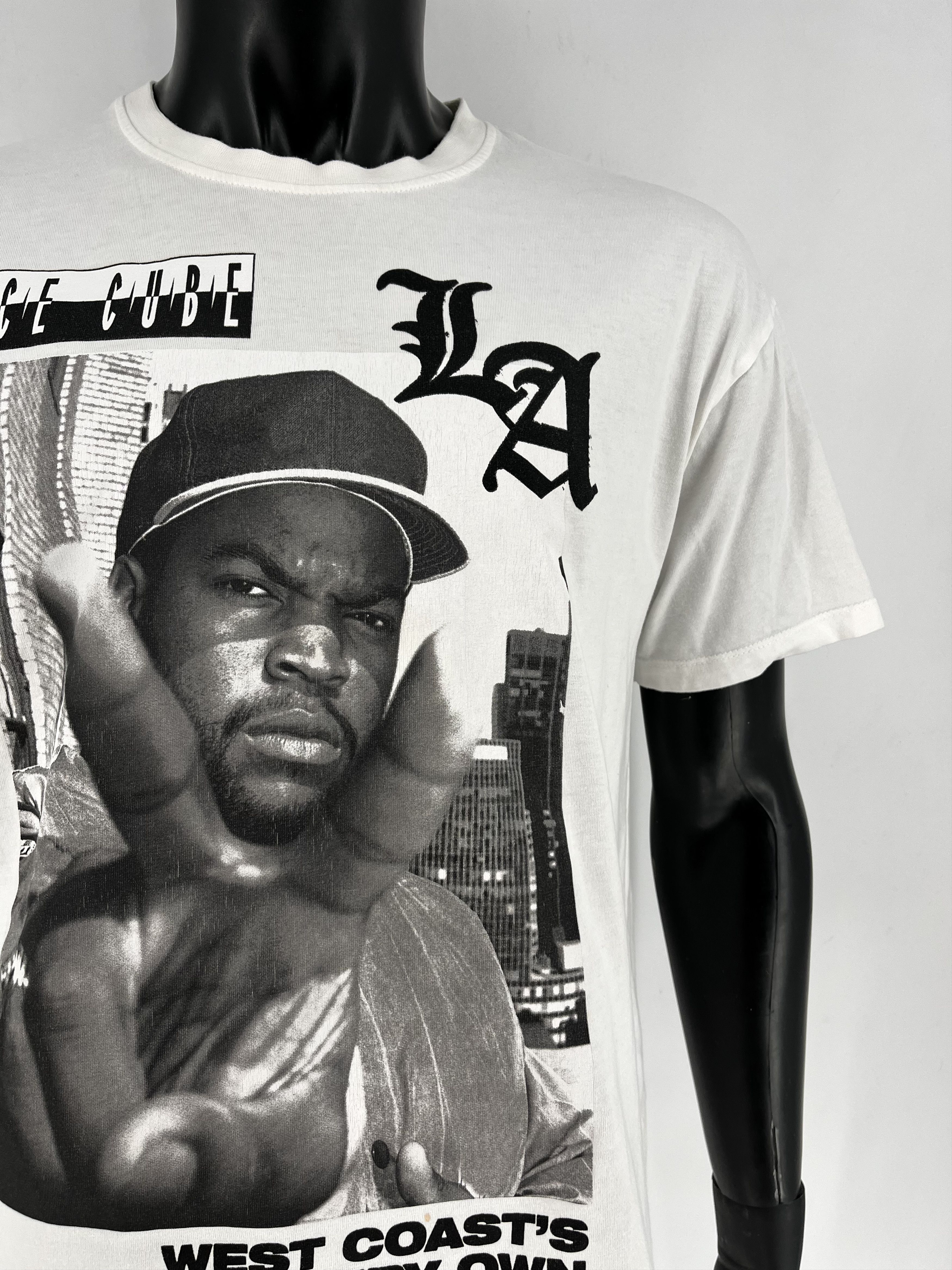 Band Tees × Rap Tees × Vintage Vintage Y2K Ice Cube Rap Tee Art Band Rock Streetwear Size US S / EU 44-46 / 1 - 7 Thumbnail