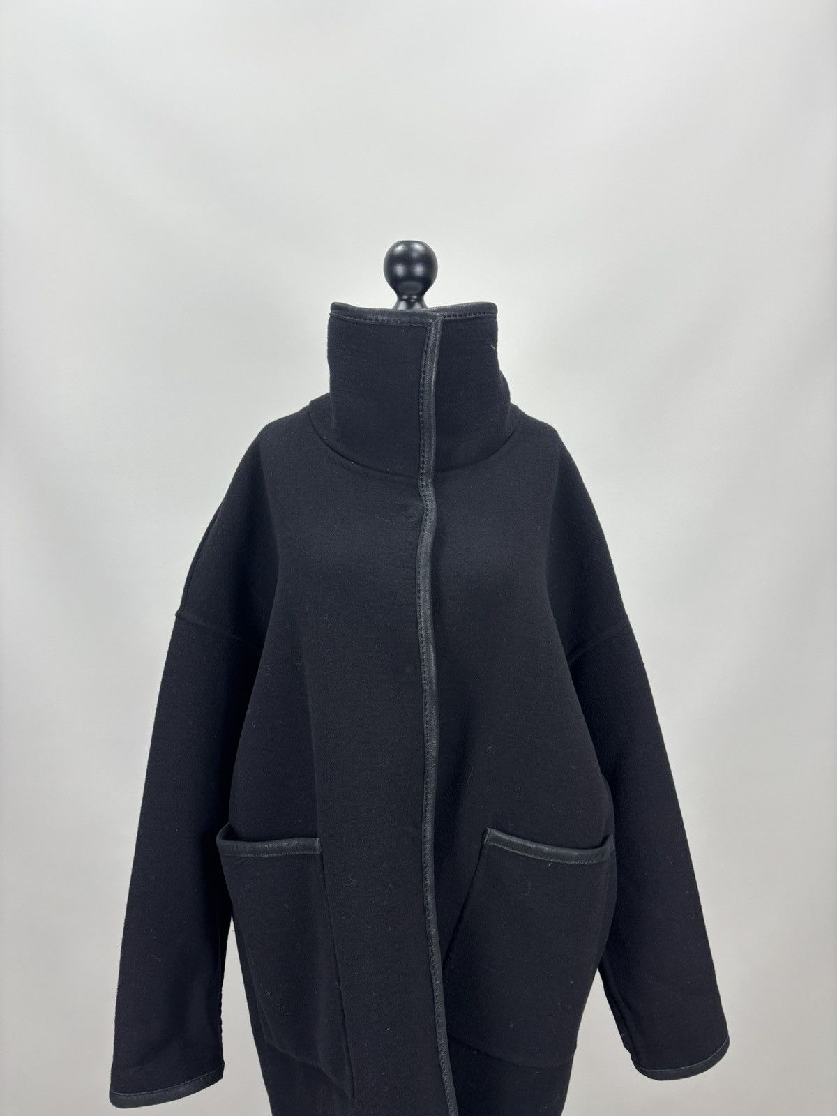 Urban Zen Womens coat Urban Zen Size S/M Color Black Size M / US 6-8 / IT 42-44 - 2 Thumbnail