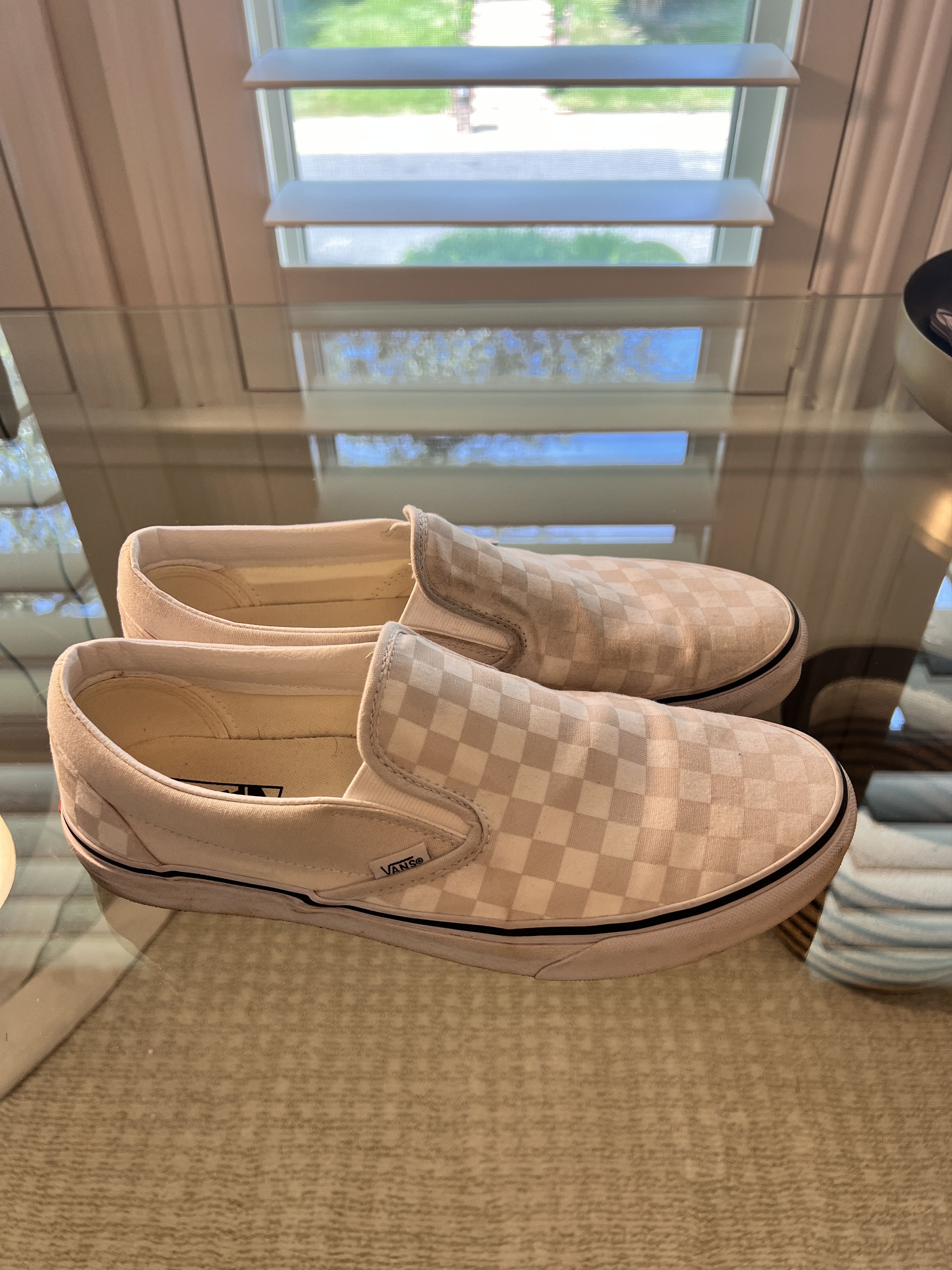 Vans Vans Classic Slip-On Checkerboard Size US 11 / EU 44 - 3 Thumbnail