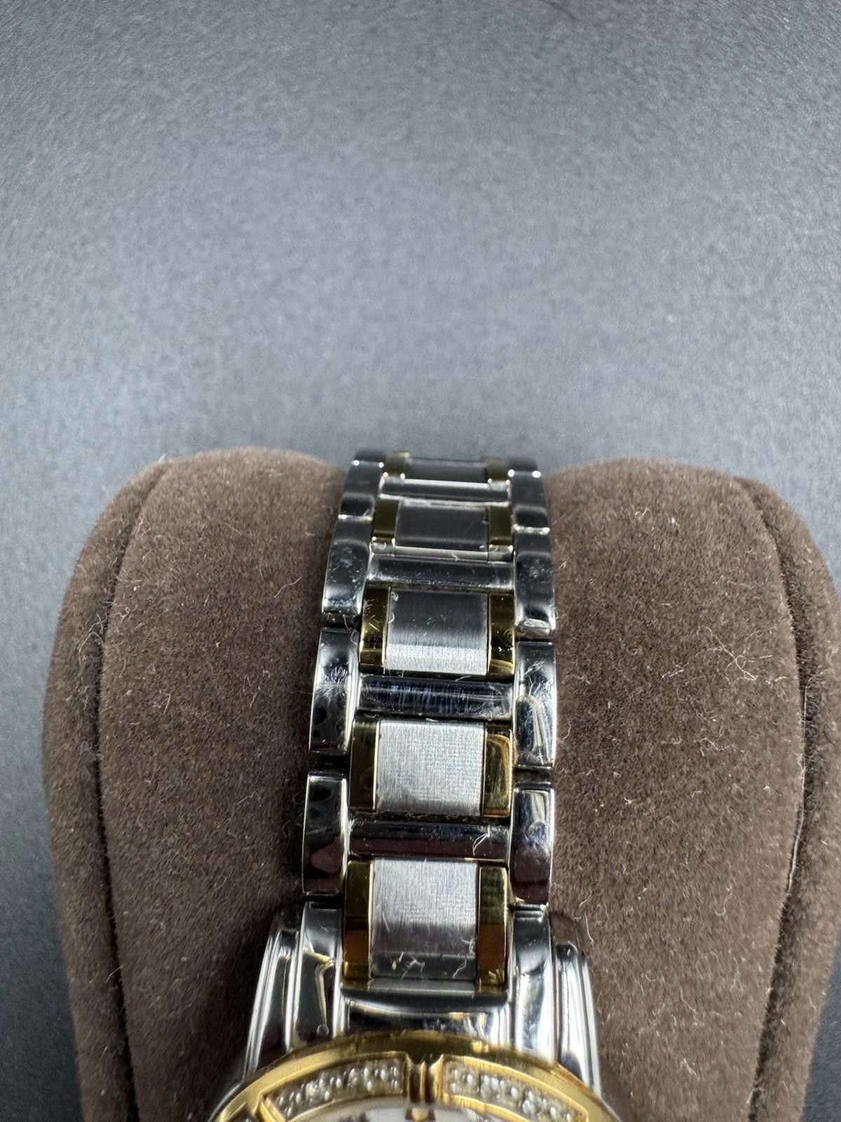 Bulova Bulova Watch Women 26mm Silver Gold Tone 98R107 MOP Diamond Size ONE SIZE - 6 Thumbnail