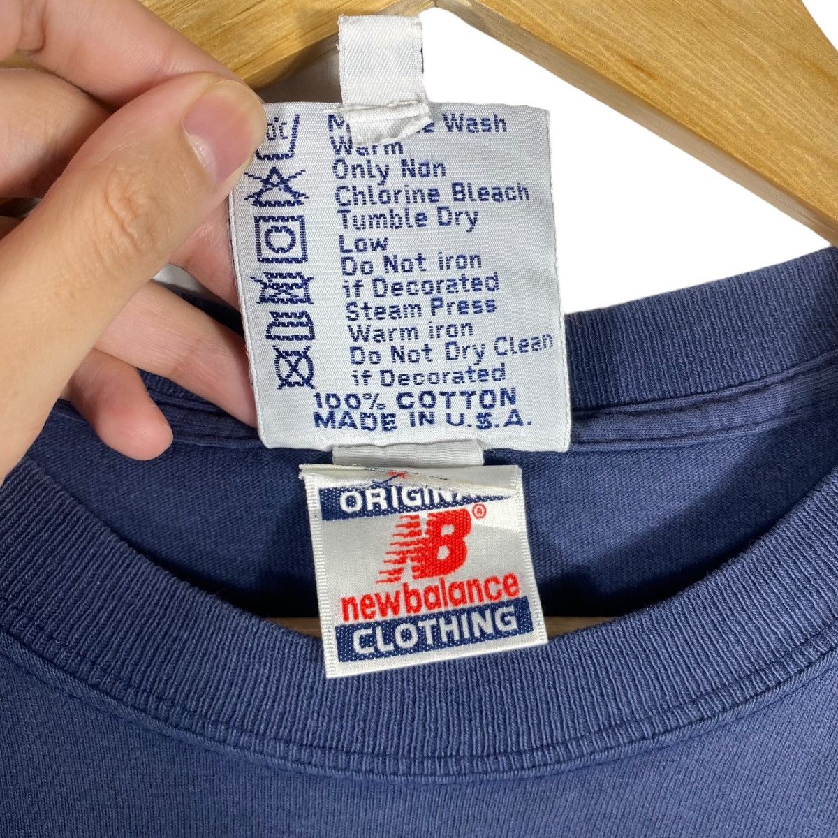 New Balance Vintage NEW BALANCE Athletic Gear Faded Tee Shirt Size US M / EU 48-50 / 2 - 8 Thumbnail
