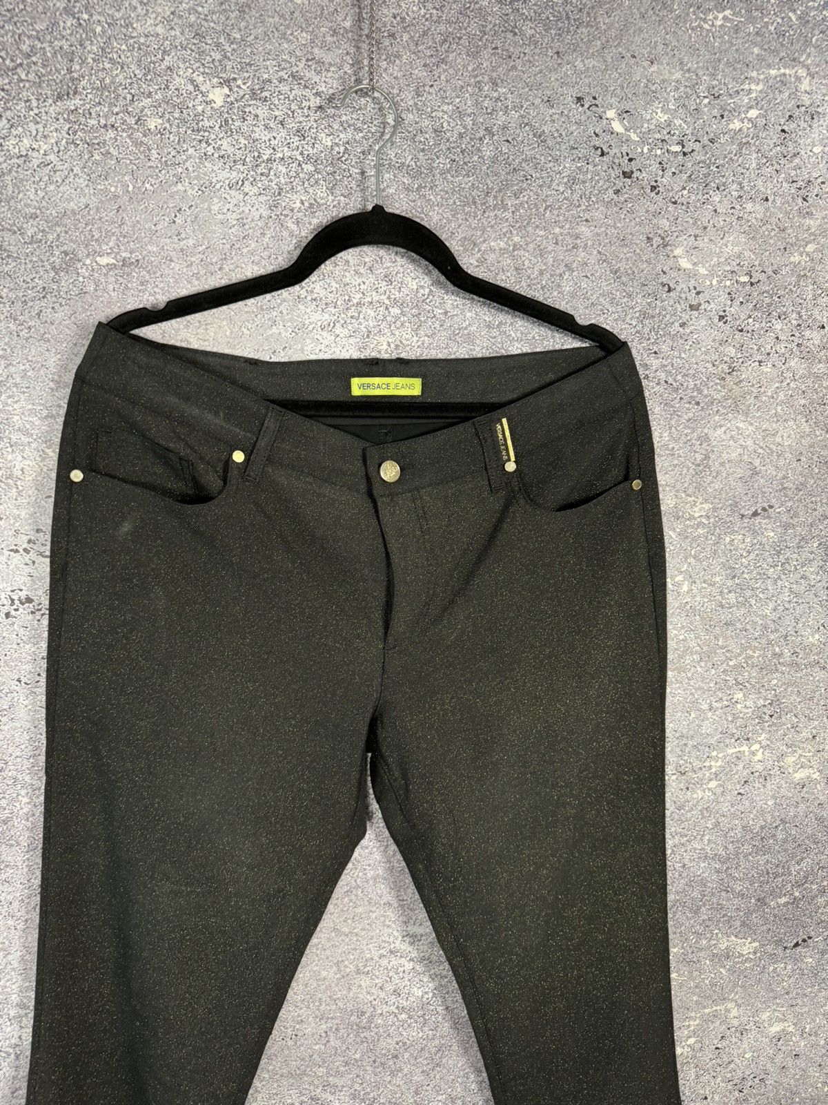 Versace Versace Jeans woman pants with silver y2k oldmoney Size 32" / US 10 / IT 46 - 3 Thumbnail