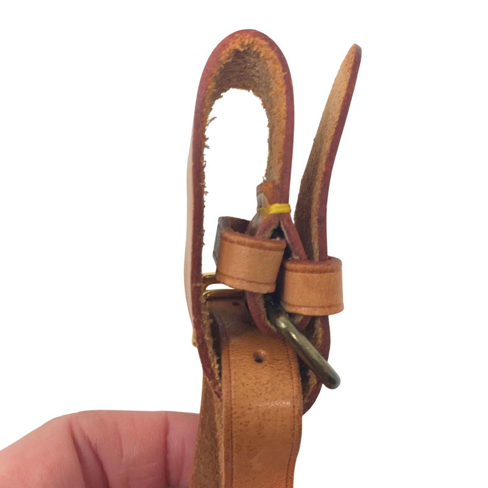 Louis Vuitton Louis Vuitton Leather Luggage Tag and Poignet Bracelet Set Size ONE SIZE - 5 Thumbnail