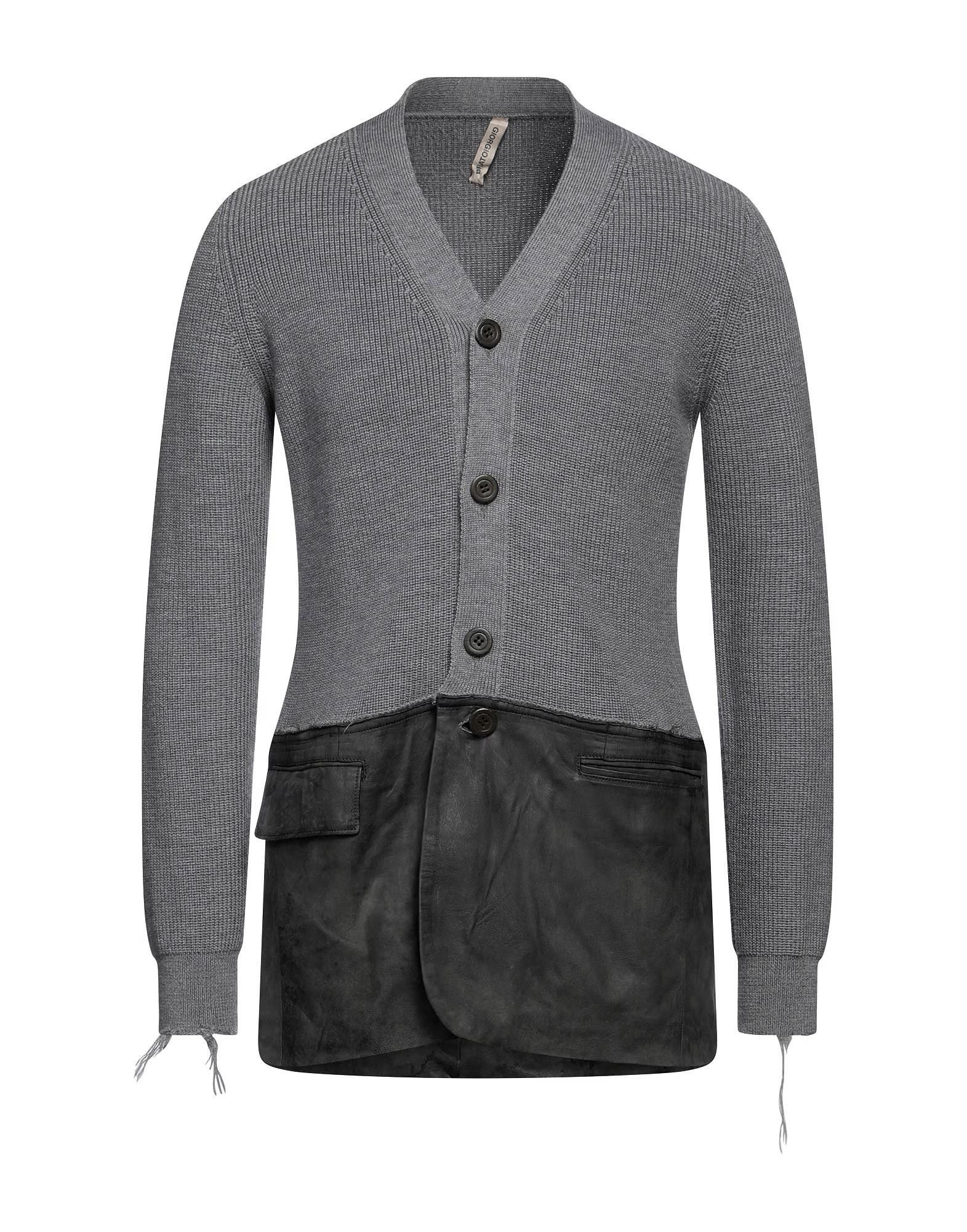 Giorgio Brato Giorgio Brato 가죽 도킹 가디건 Size US L / EU 52-54 / 3 - 1 Thumbnail