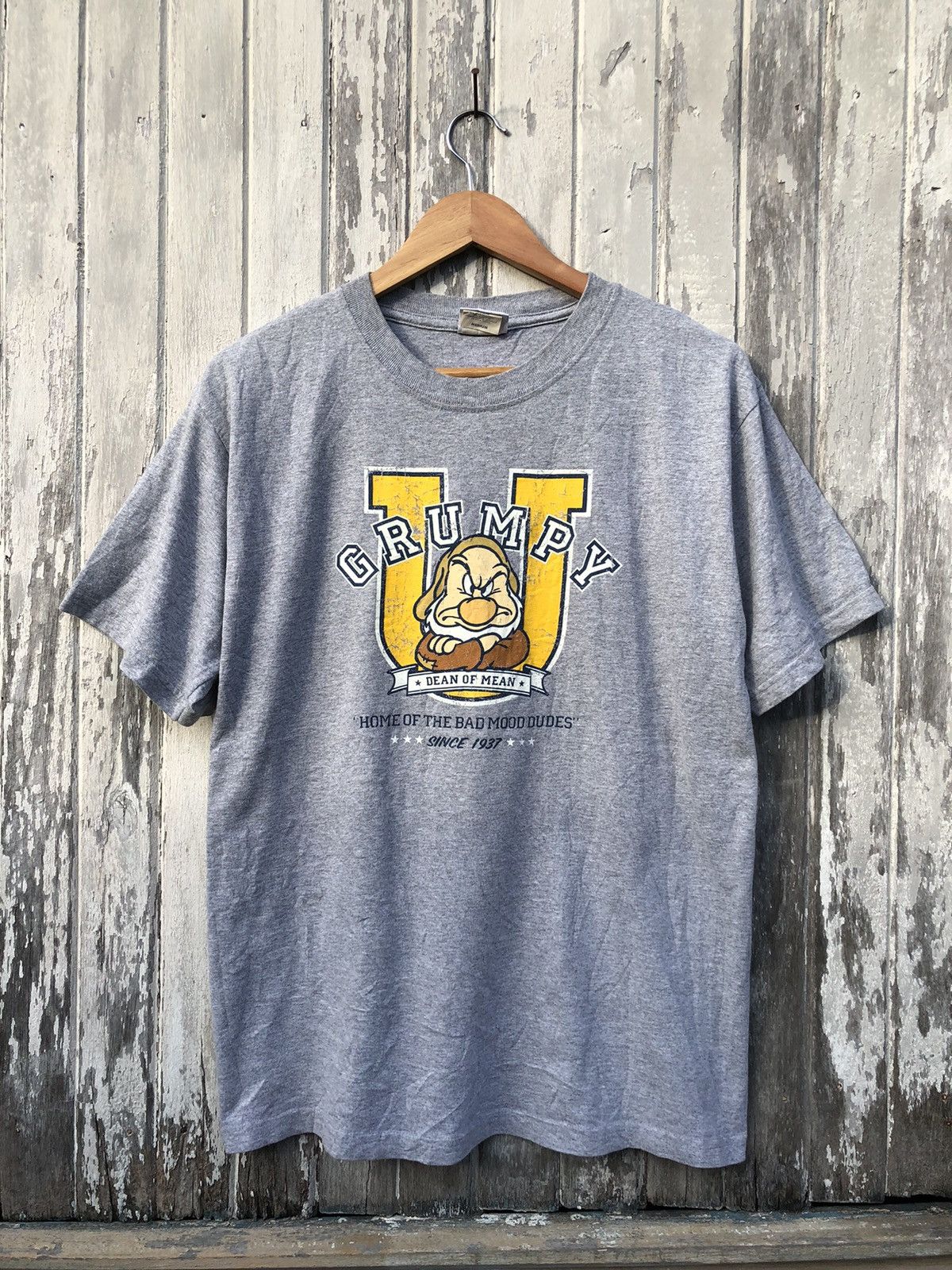 Disney × Japanese Brand × Vintage Vintage Y2K University Of Grumpy Disney Tshirt Size US L / EU 52-54 / 3 - 1 Thumbnail