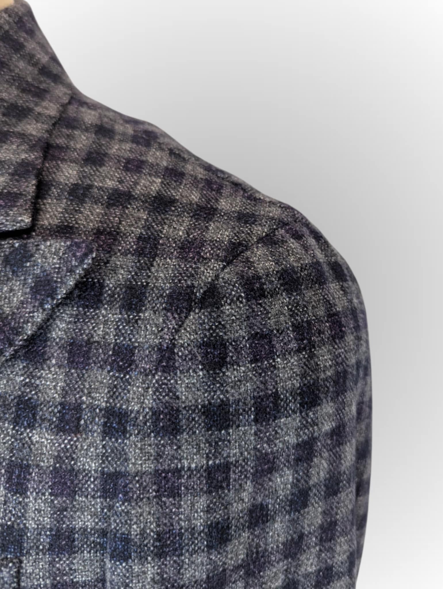 Barba Napoli Double-breasted Barba Napoli Italian wool kiton brioni Size 48R - 4 Thumbnail