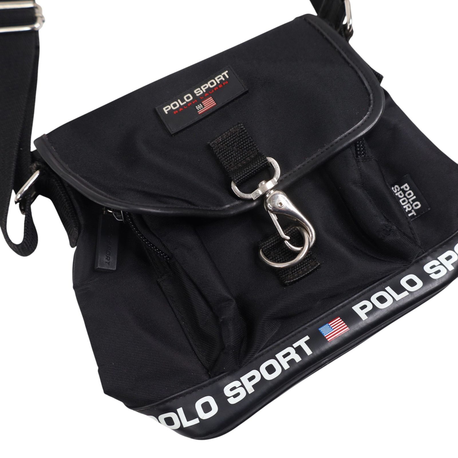 Polo Ralph Lauren × Vintage Vintage Polo Sport Ralph Lauren Clasp Crossboy Bag Size ONE SIZE - 2 Thumbnail