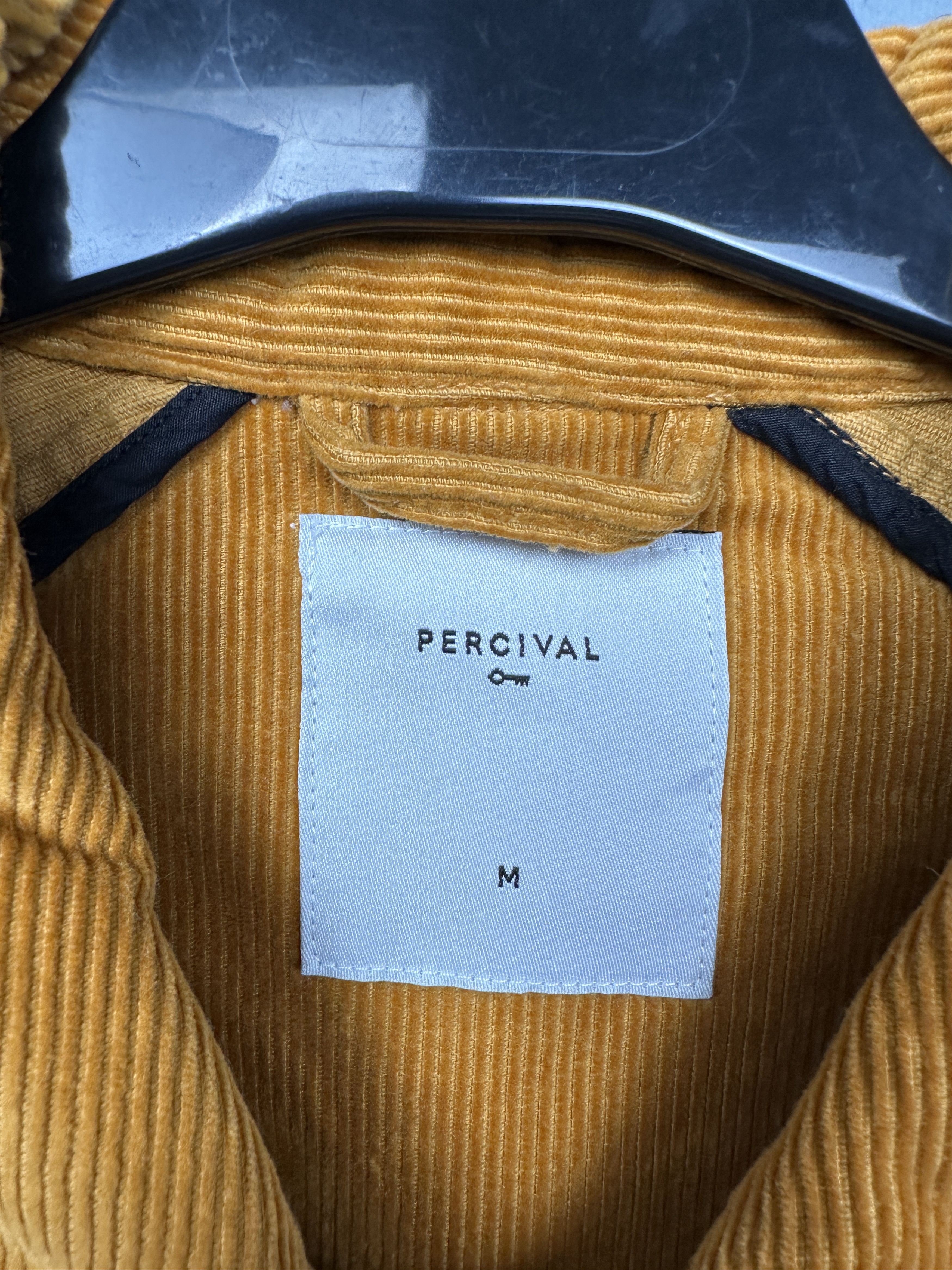 Percival Percival Mens Corduroy Overshirt Jacket Size US M / EU 48-50 / 2 - 4 Thumbnail