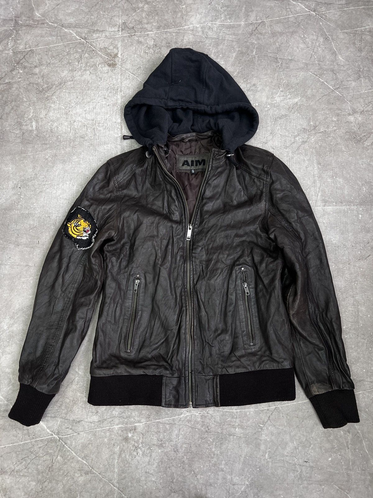14th Addiction Diesel Leather Jakcet Black Vintage 14th addiction style y2k Size US M / EU 48-50 / 2 - 1 Thumbnail