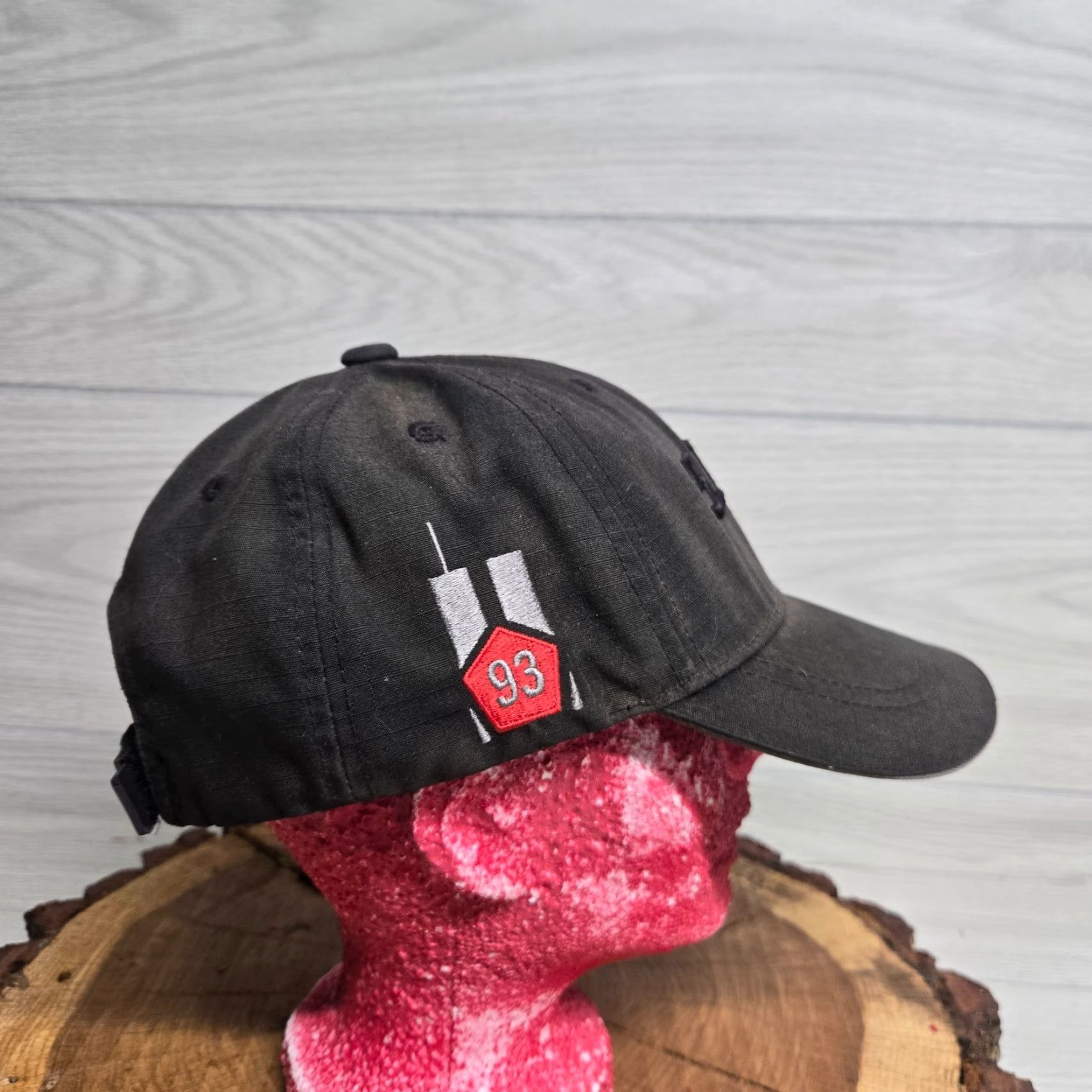 Vintage VINTAGE 5.11 Tactical Hat Baseball Cap Unisex One Size Black 9/11 Flight 93 Memorial Theme Mens Womens Girls Boys Size ONE SIZE - 5 Thumbnail