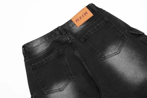 Japanese Brand American retro functional multi-pocket cargo straight jeans Size US 32 / EU 48 - 4 Thumbnail
